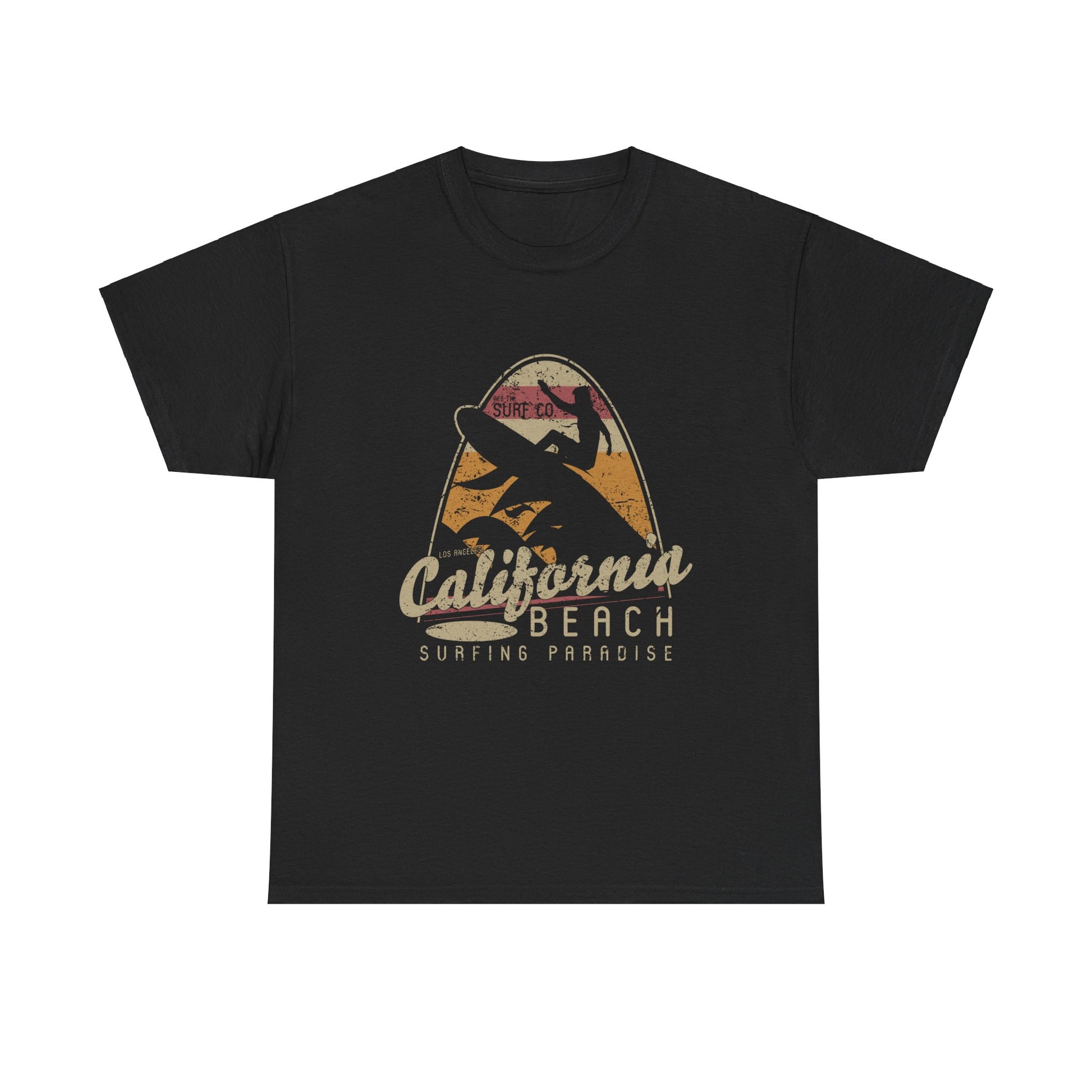 California Beach Surfing Paradise Tee - ArtShirt Couture