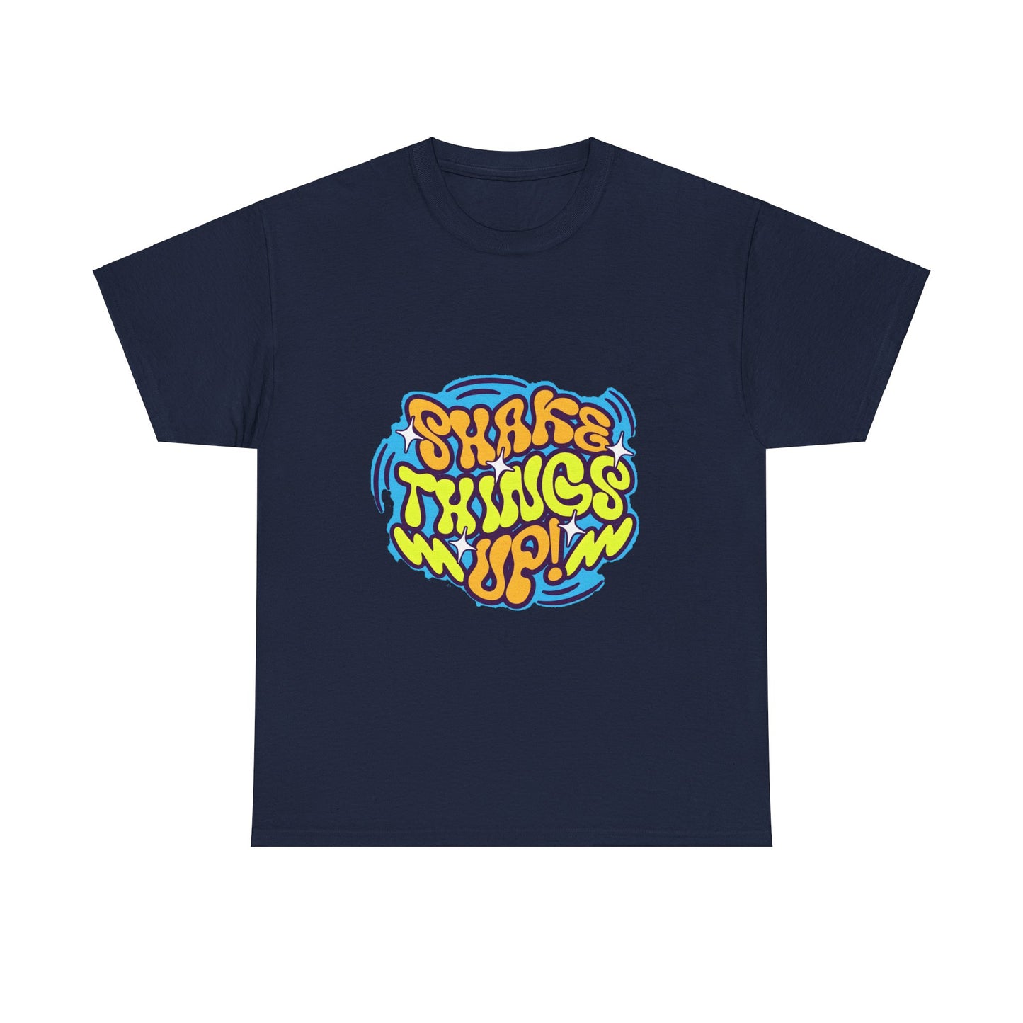 Shake Things Up Unisex Heavy Cotton Tee | Fun and Playful Graphic T-Shirt - ArtShirt Couture