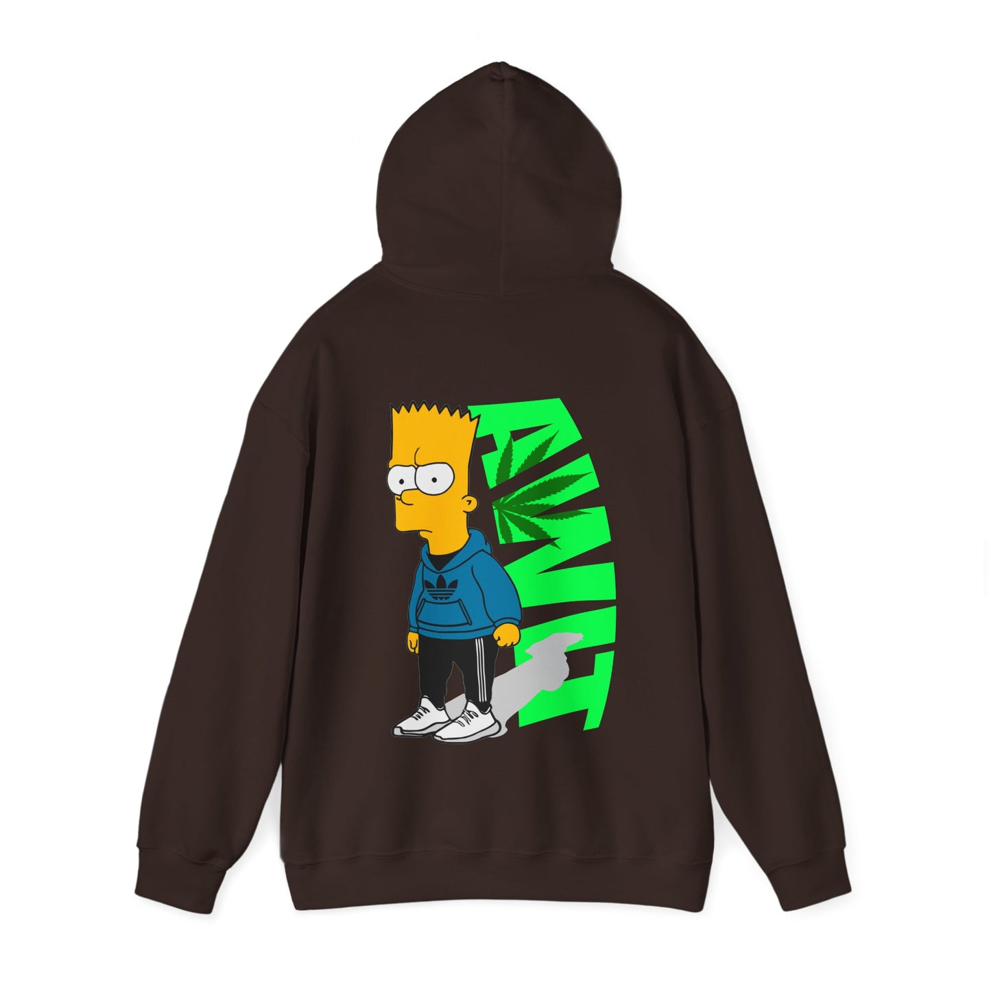 Bart Simpson Designed Unisex Heavy Blend™ Hooded Sweatshirt - ArtShirt Couture