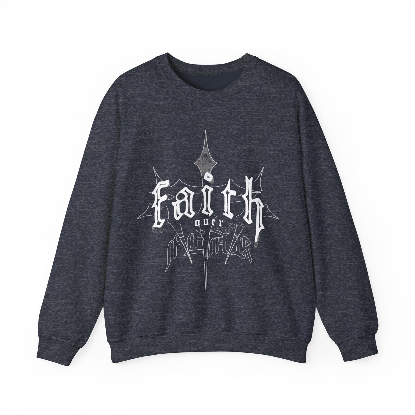 Faith Unisex Heavy Blend™ graphic  Sweatshirt by artshirtcouture