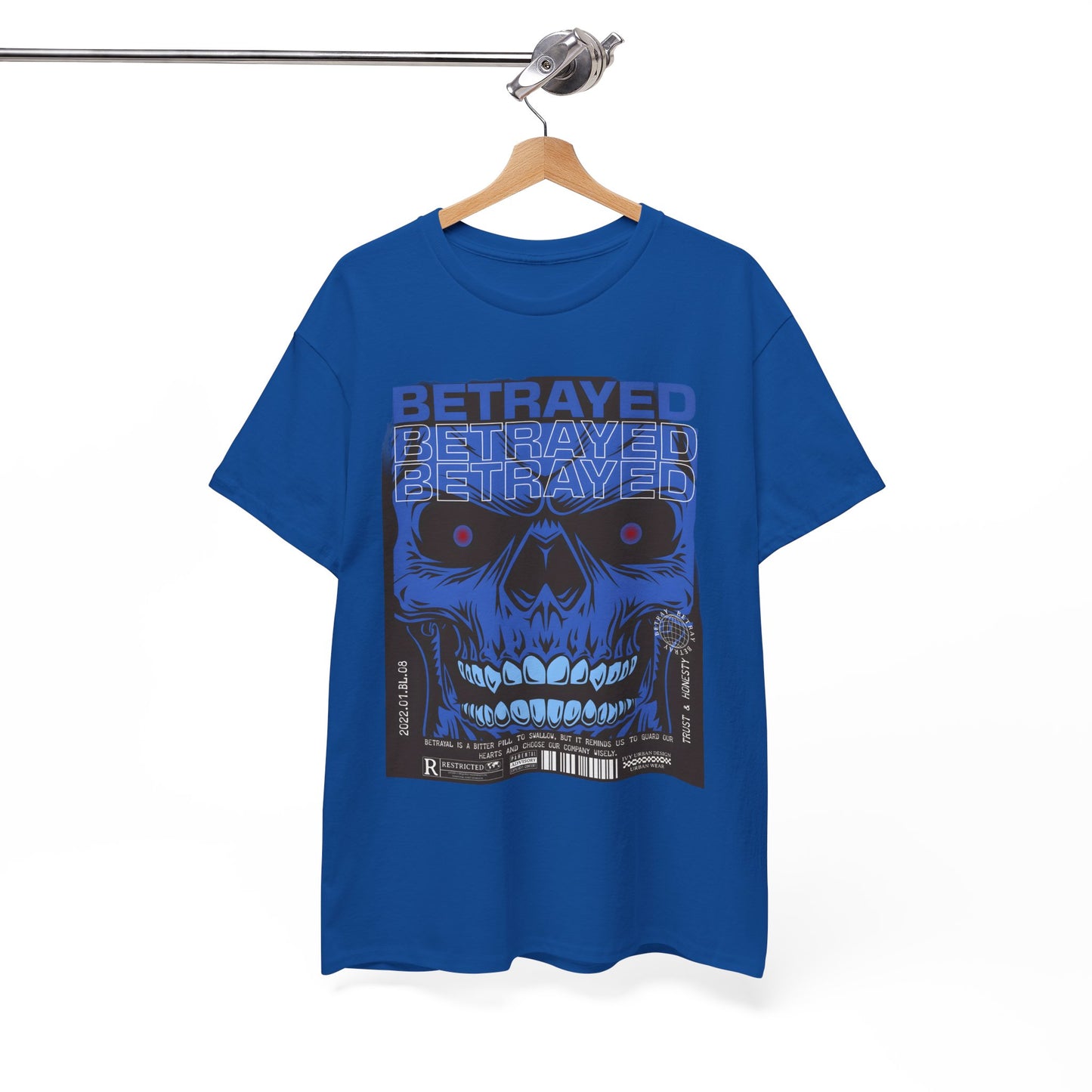 Betrayed Unisex Heavy Cotton Tee | Bold Graphic T-Shirt for Statement Style - Artshirtcouture