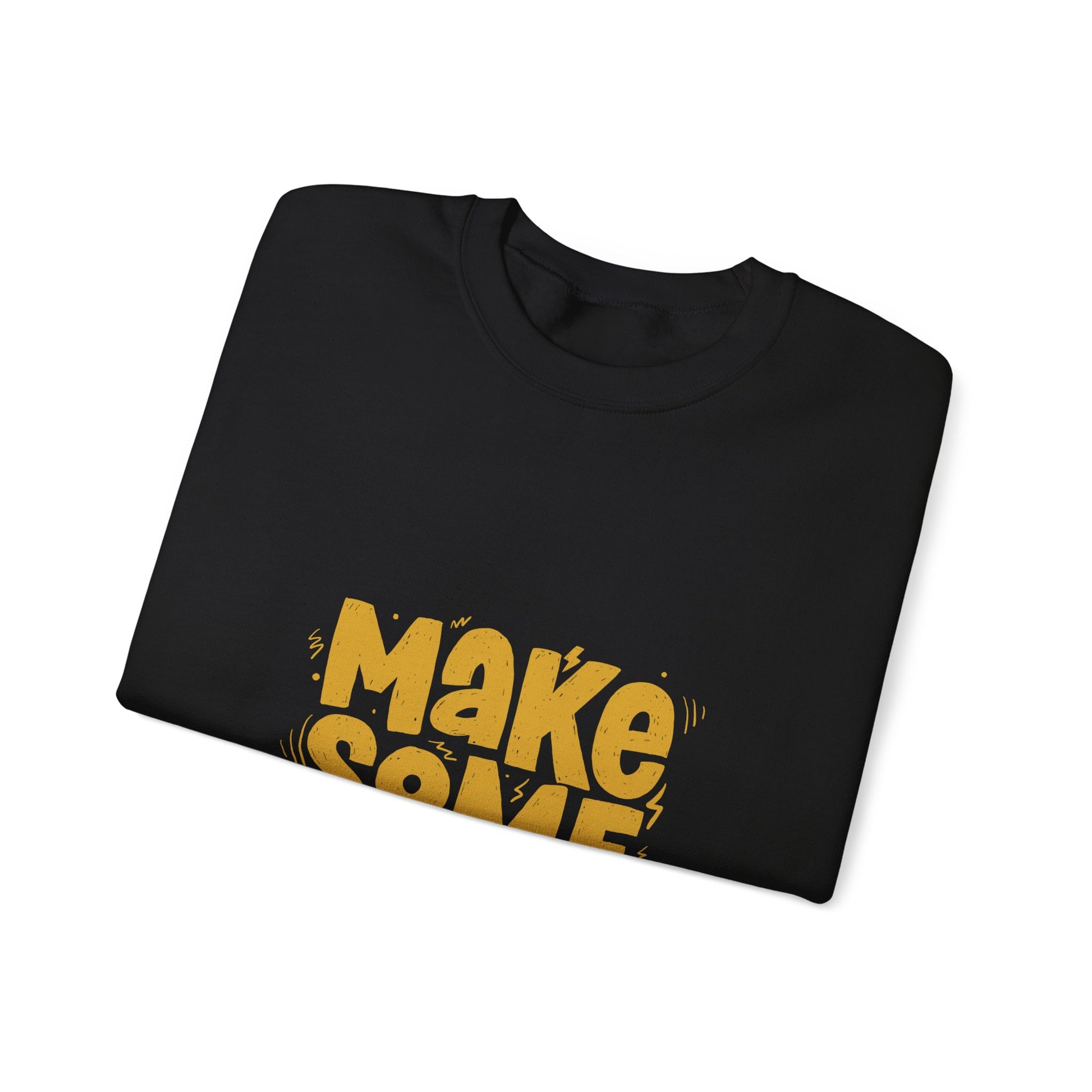 Make some noise Unisex Heavy Blend™ Crewneck Sweatshirt - ArtShirt Couture