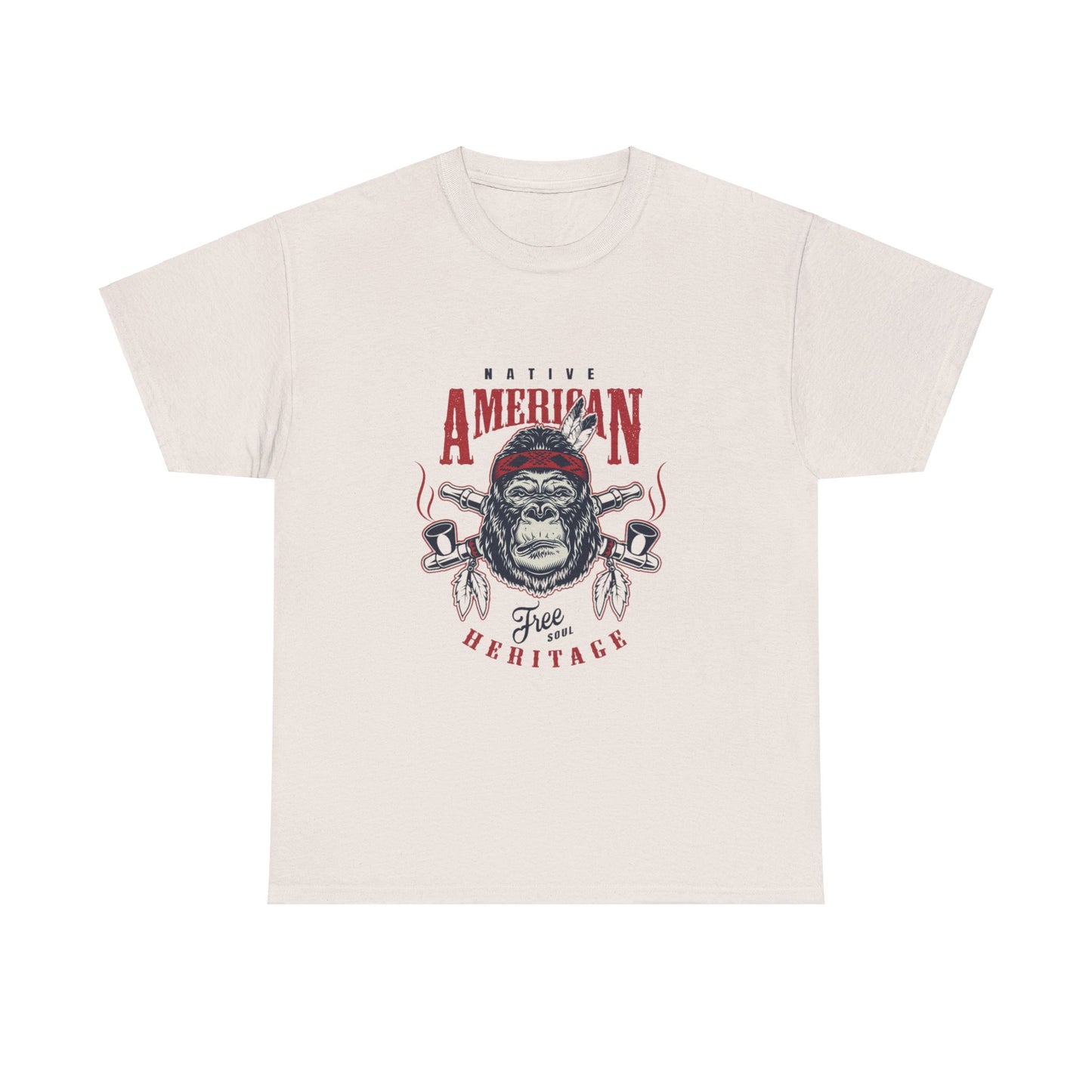 Native American graphic Unisex Heavy Cotton Tee - ArtShirt Couture