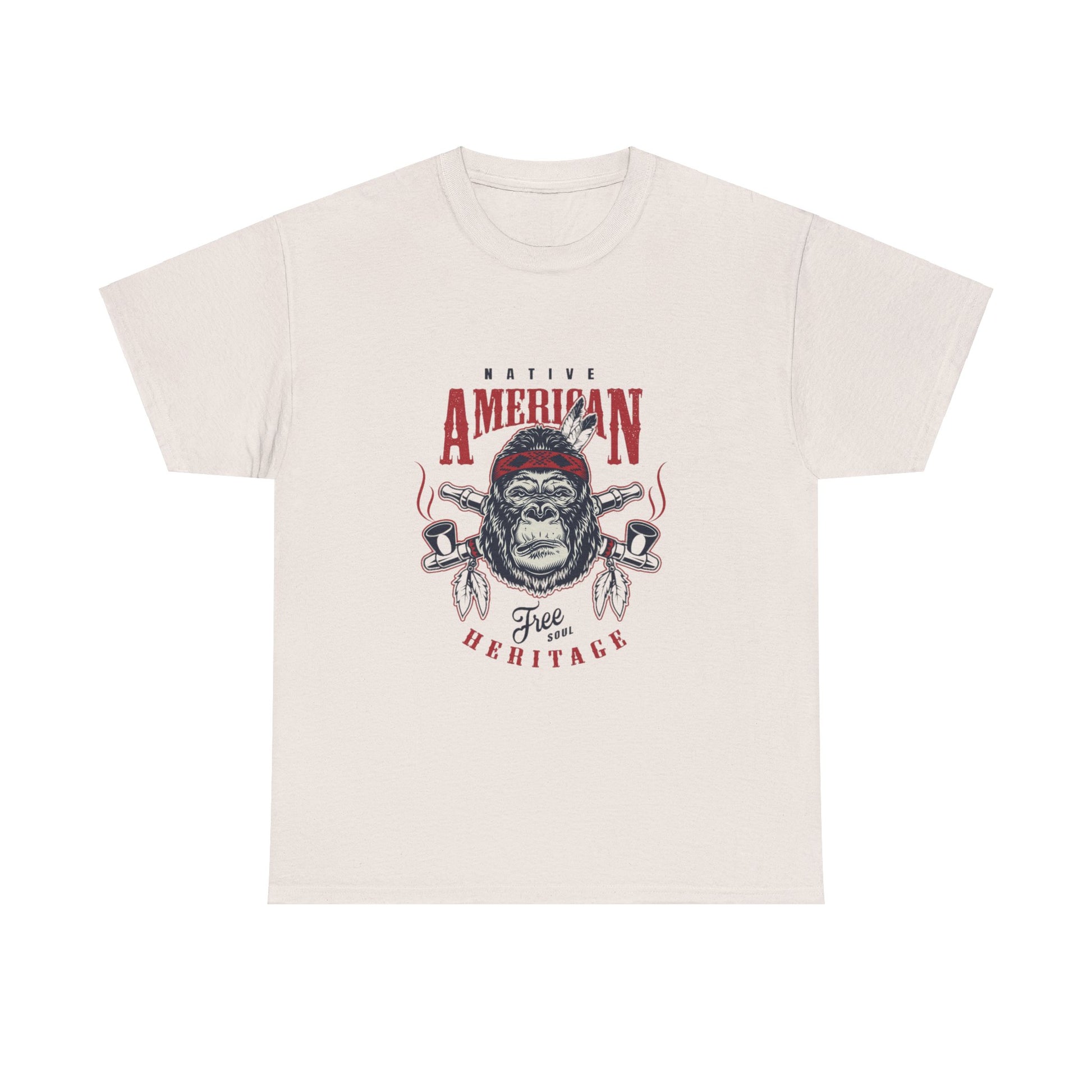 Native American graphic Unisex Heavy Cotton Tee - ArtShirt Couture