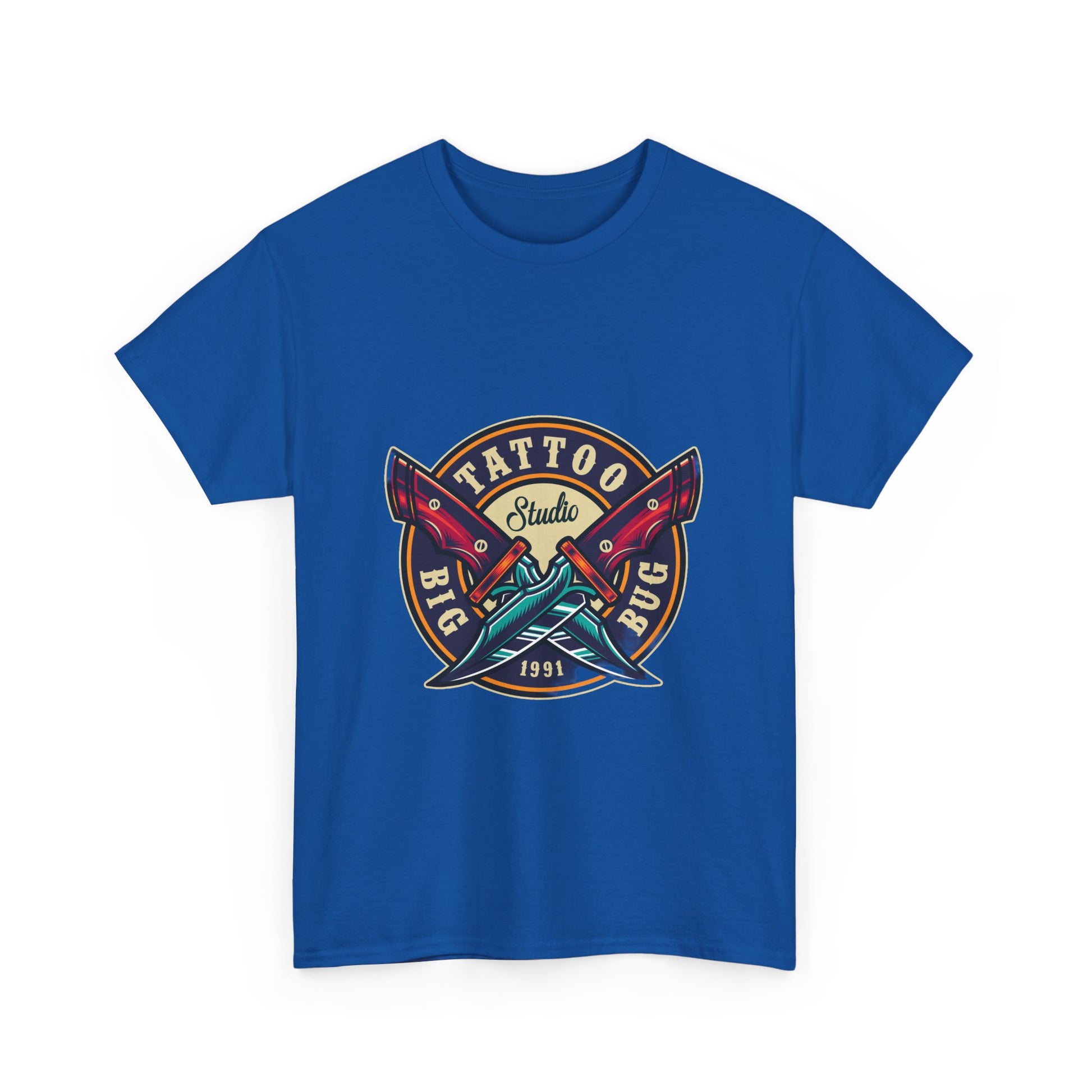 Tattoo Unisex Heavy Cotton Tee | Stylish Graphic T-Shirt for Tattoo Enthusiasts - ArtShirt Couture