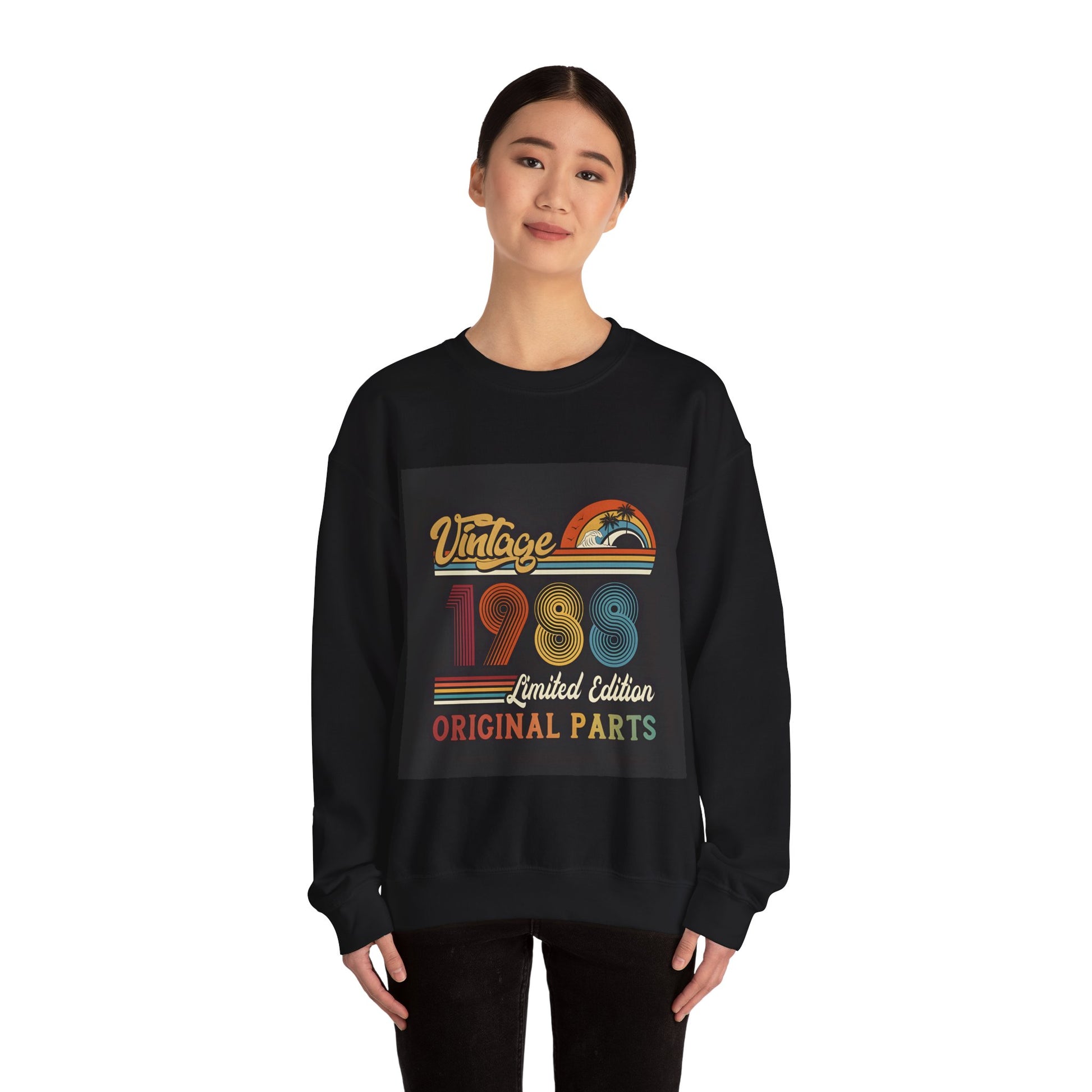 Vintage Retro 1988 Limited Edition Unisex Heavy Blend™ Sweatshirt | Exclusive Graphic Sweatshirt for Nostalgic Style - Artshirtcouture