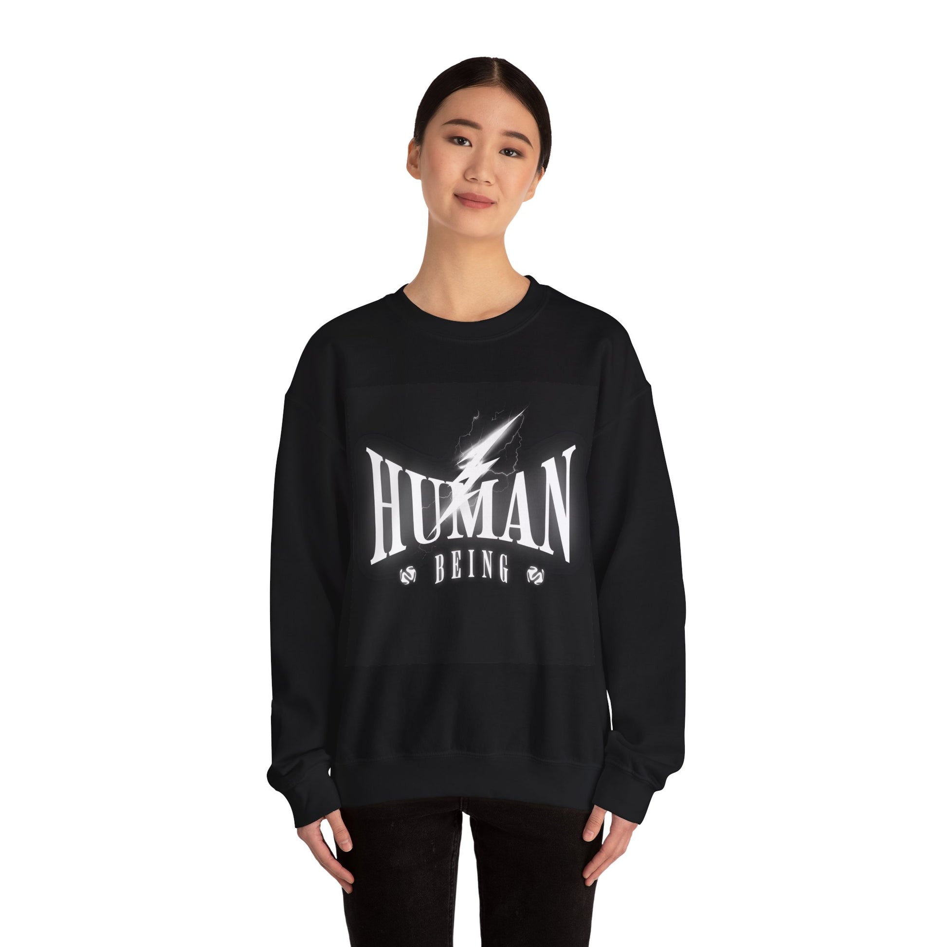 Human Being graphic unisex sweatshirt by artshirtcouture