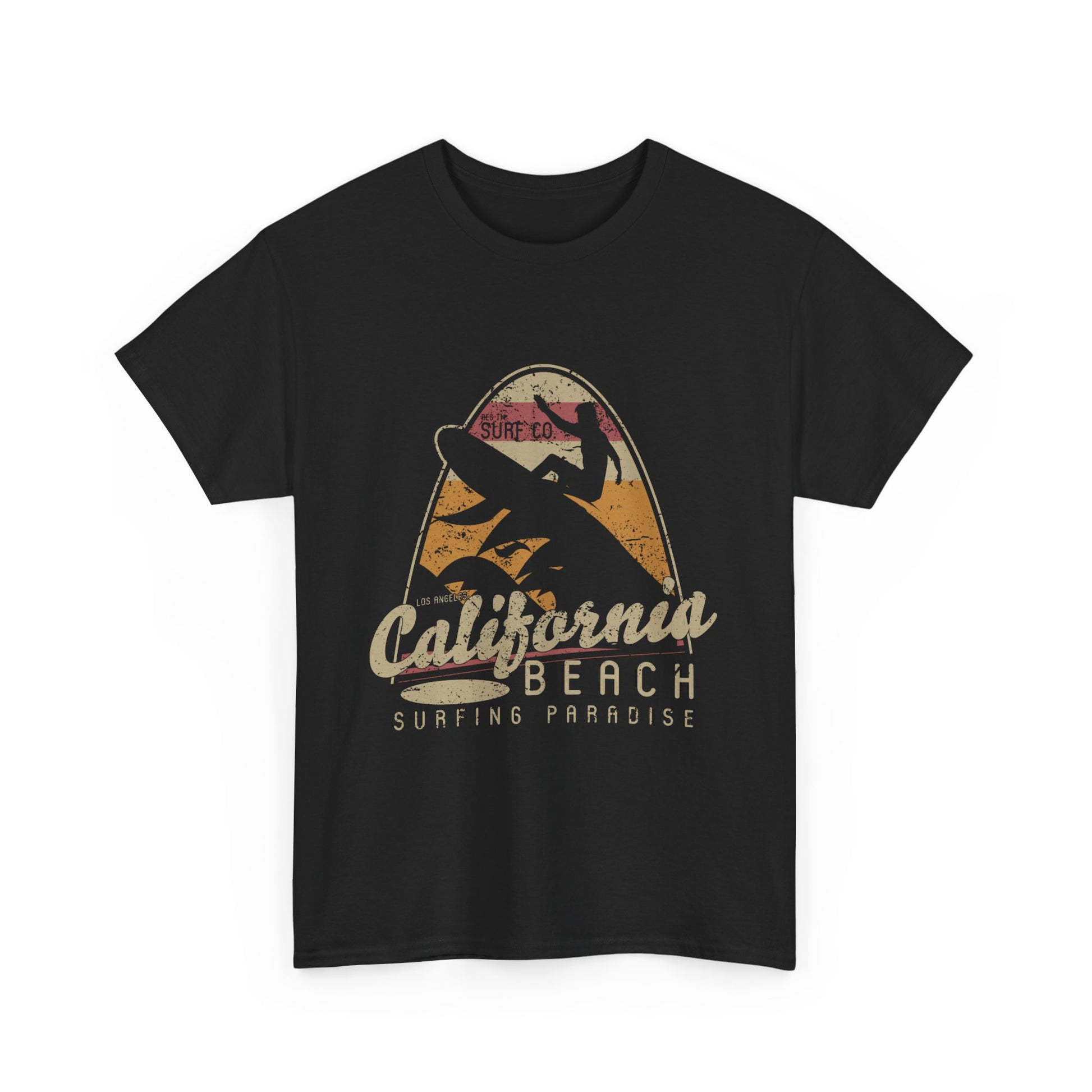 California Beach Surfing Paradise Tee - ArtShirt Couture