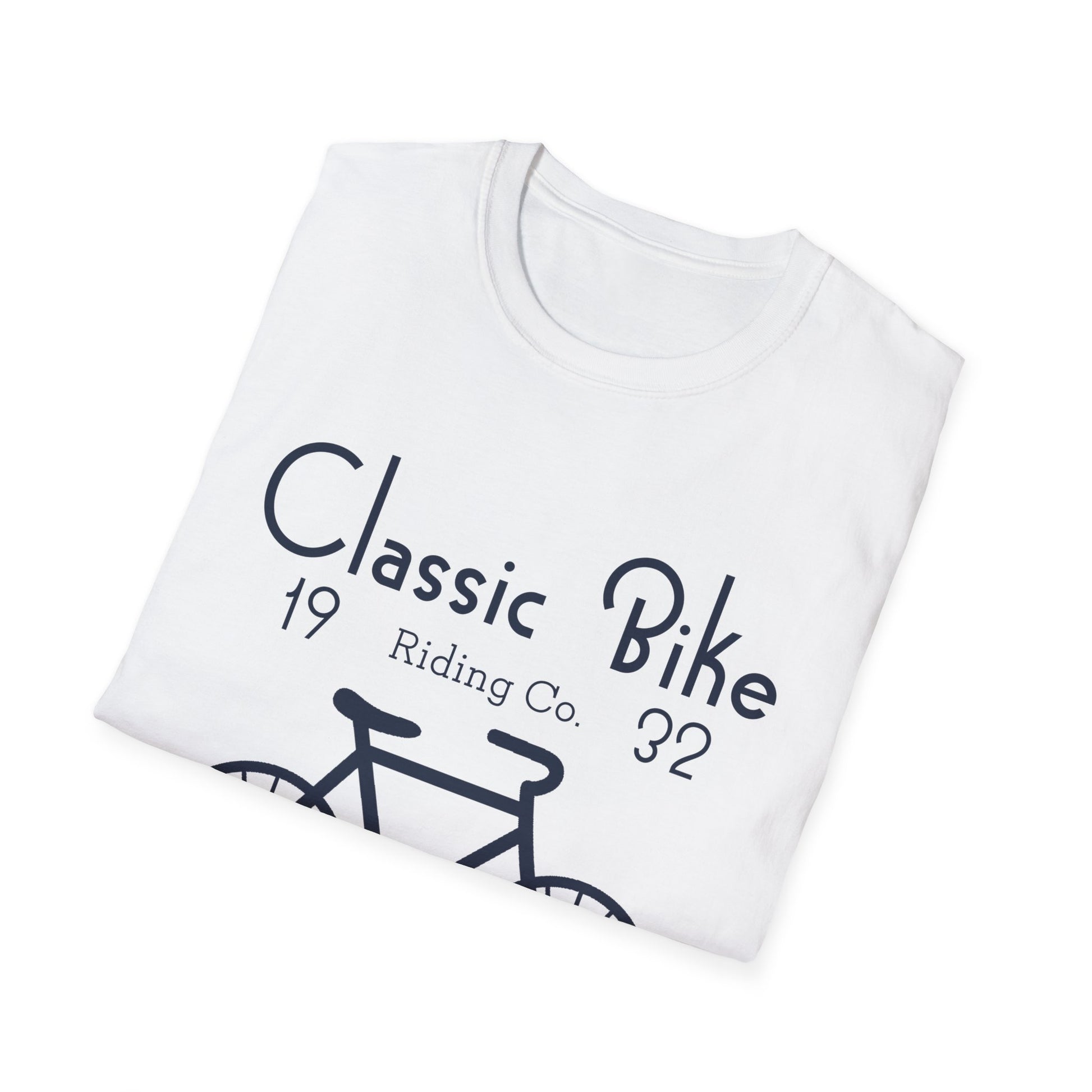 Classic Bike Unisex Softstyle T-Shirt - ArtShirt Couture