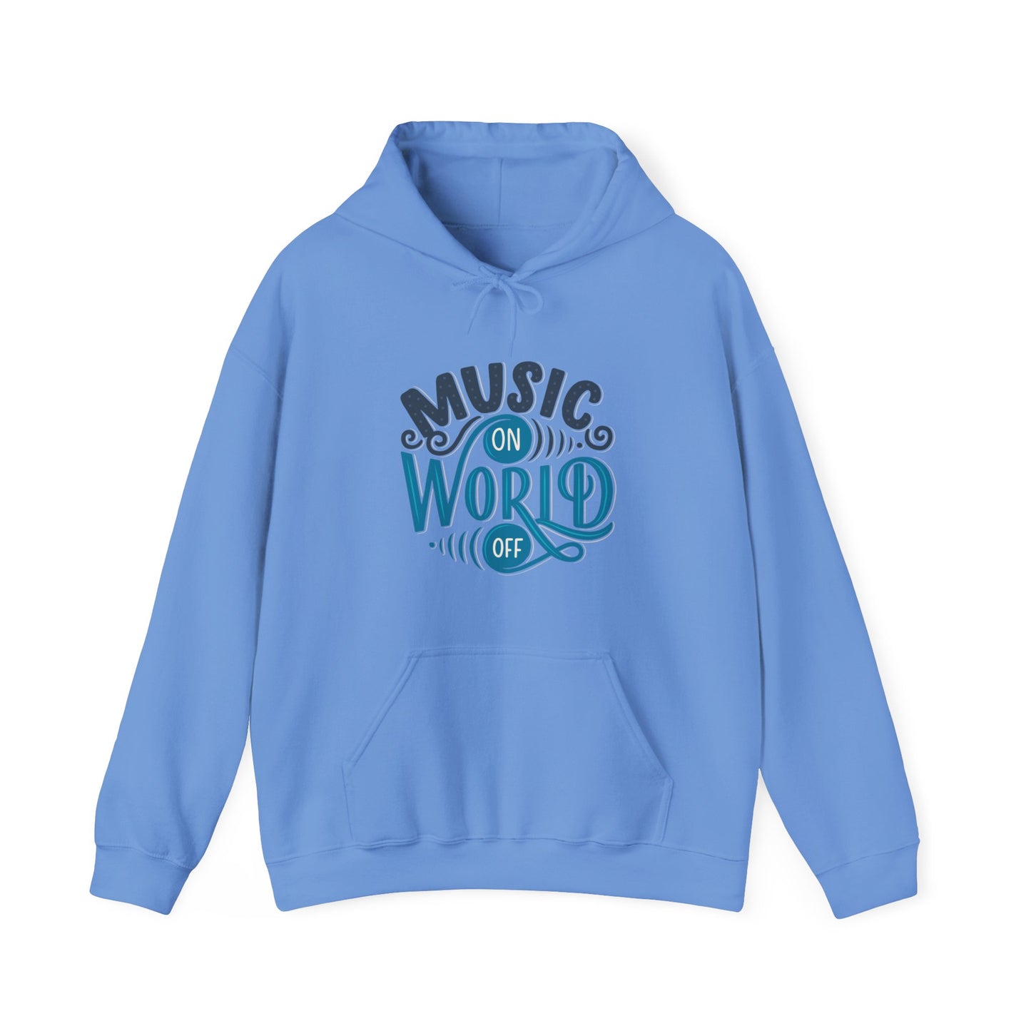 I love the music unisex hoodie - ArtShirt Couture