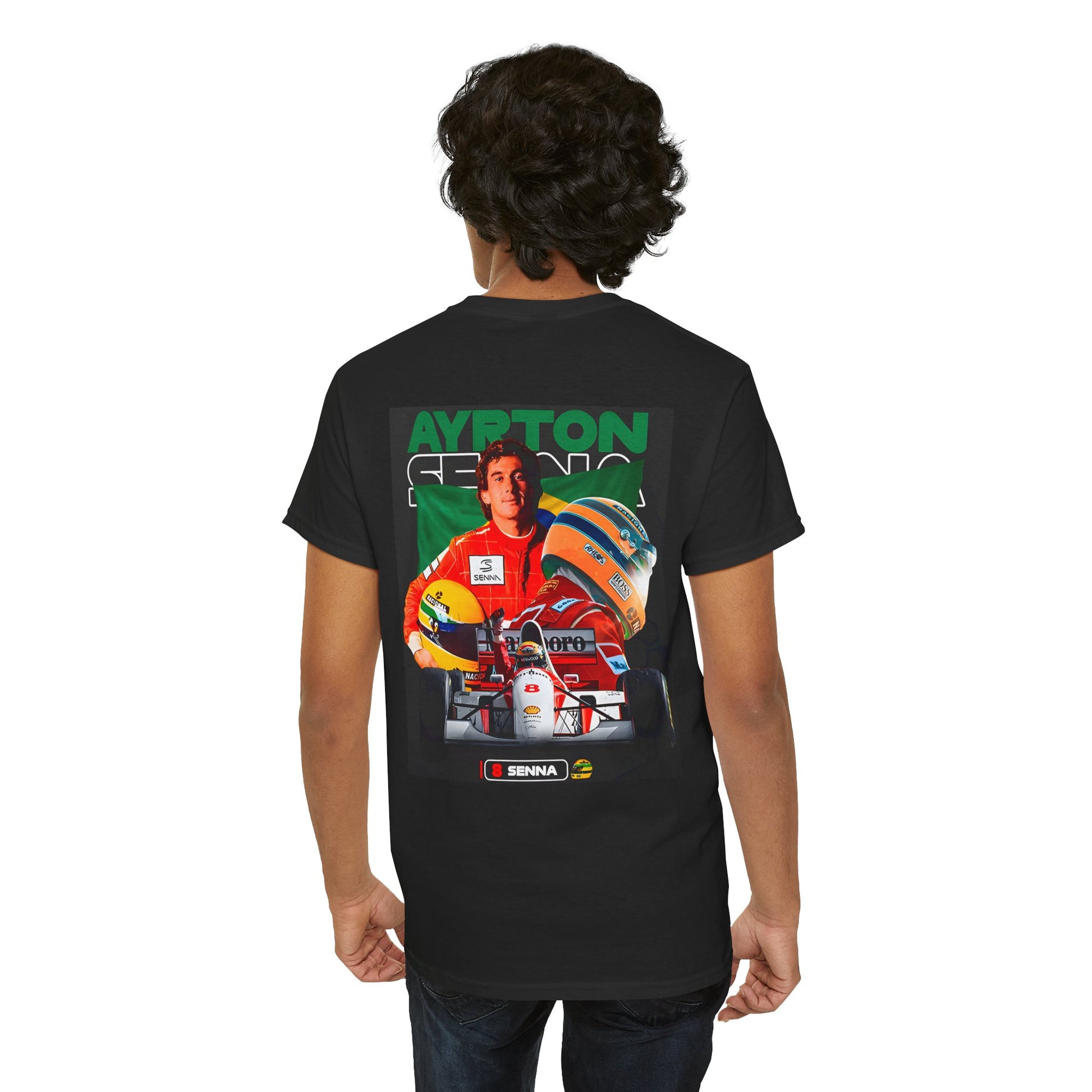 Ayrton Senna Tribute Tee - Racing Fan Unisex T-Shirt