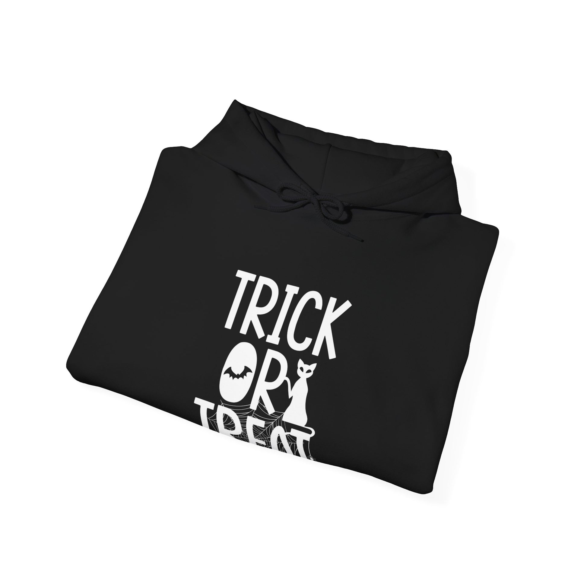 Trick or Treat Unisex Heavy Blend™ Hoodie | Halloween-Themed Sweatshirt for Spooky Fun - ArtShirt Couture