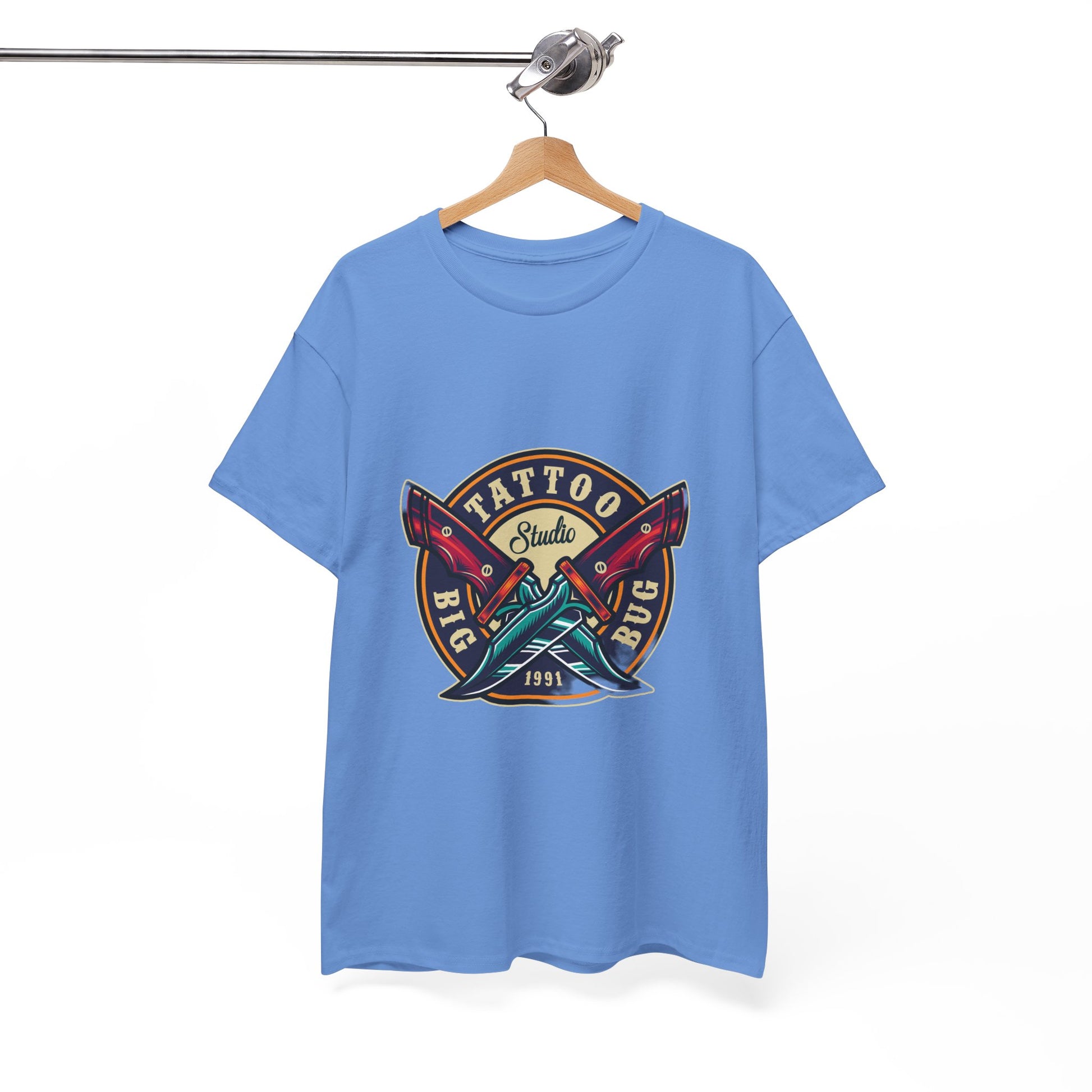 Tattoo Unisex Heavy Cotton Tee | Stylish Graphic T-Shirt for Tattoo Enthusiasts - ArtShirt Couture