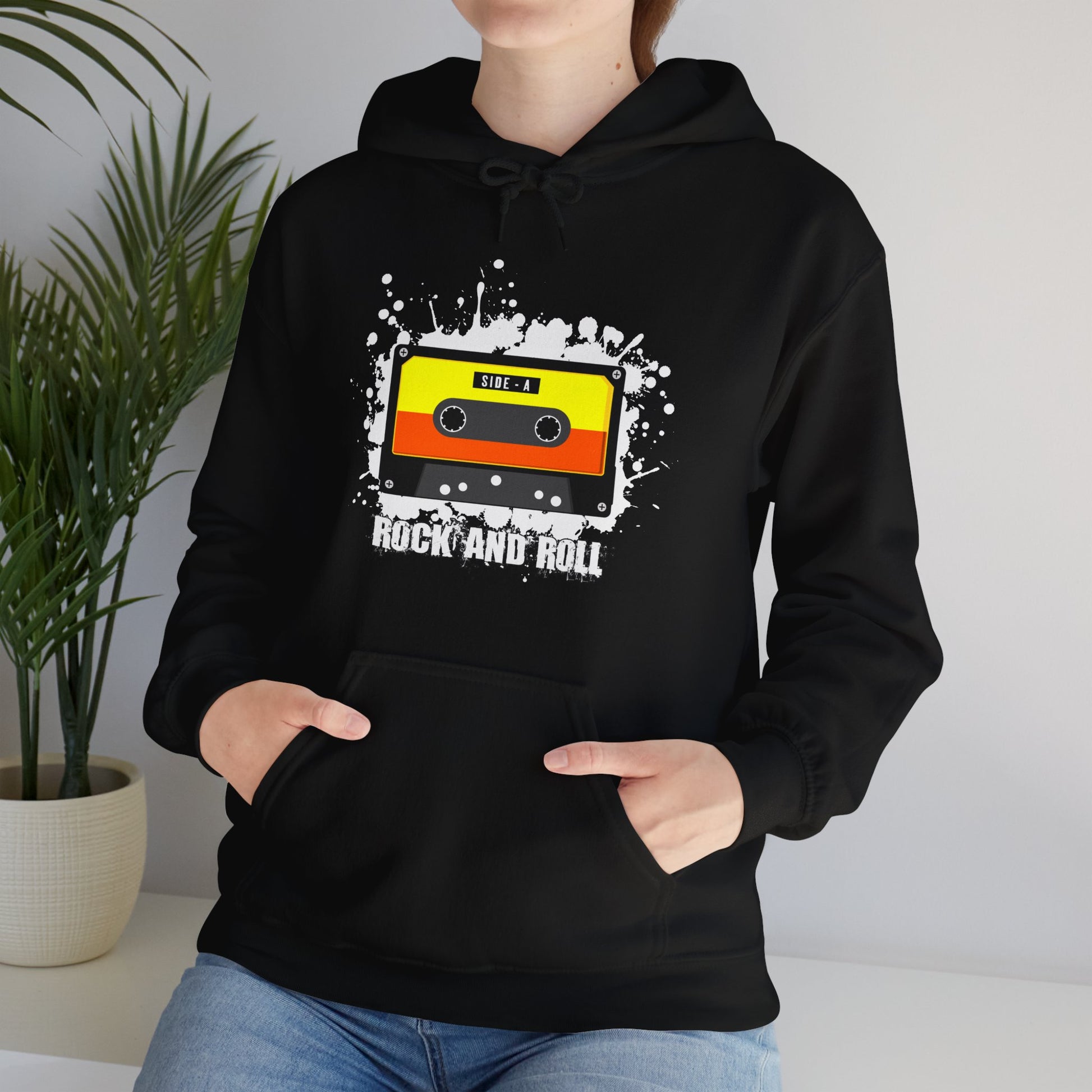 Lets the music play Unisex Heavy Blend™ Hooded Sweatshirt - ArtShirt Couture