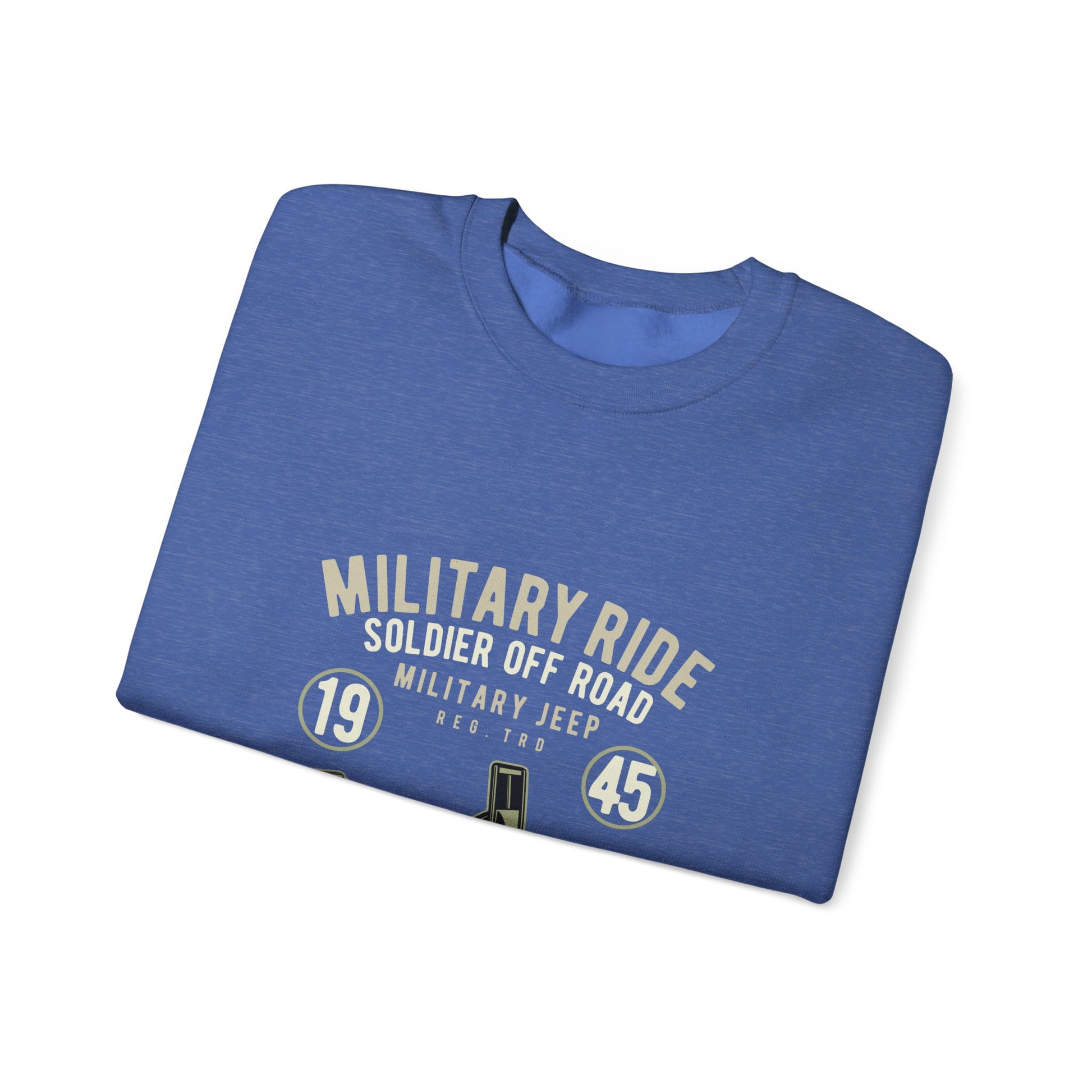 Military ride Unisex Heavy Blend™ Crewneck Sweatshirt - ArtShirt Couture