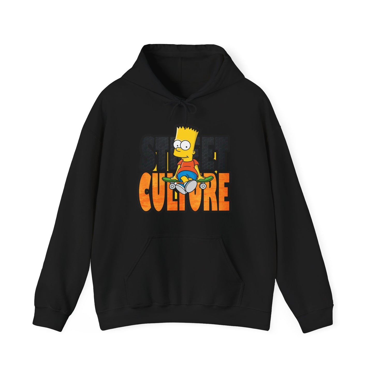 Bart Simpson Designed Unisex Heavy Blend™ Hooded Sweatshirt - ArtShirt Couture