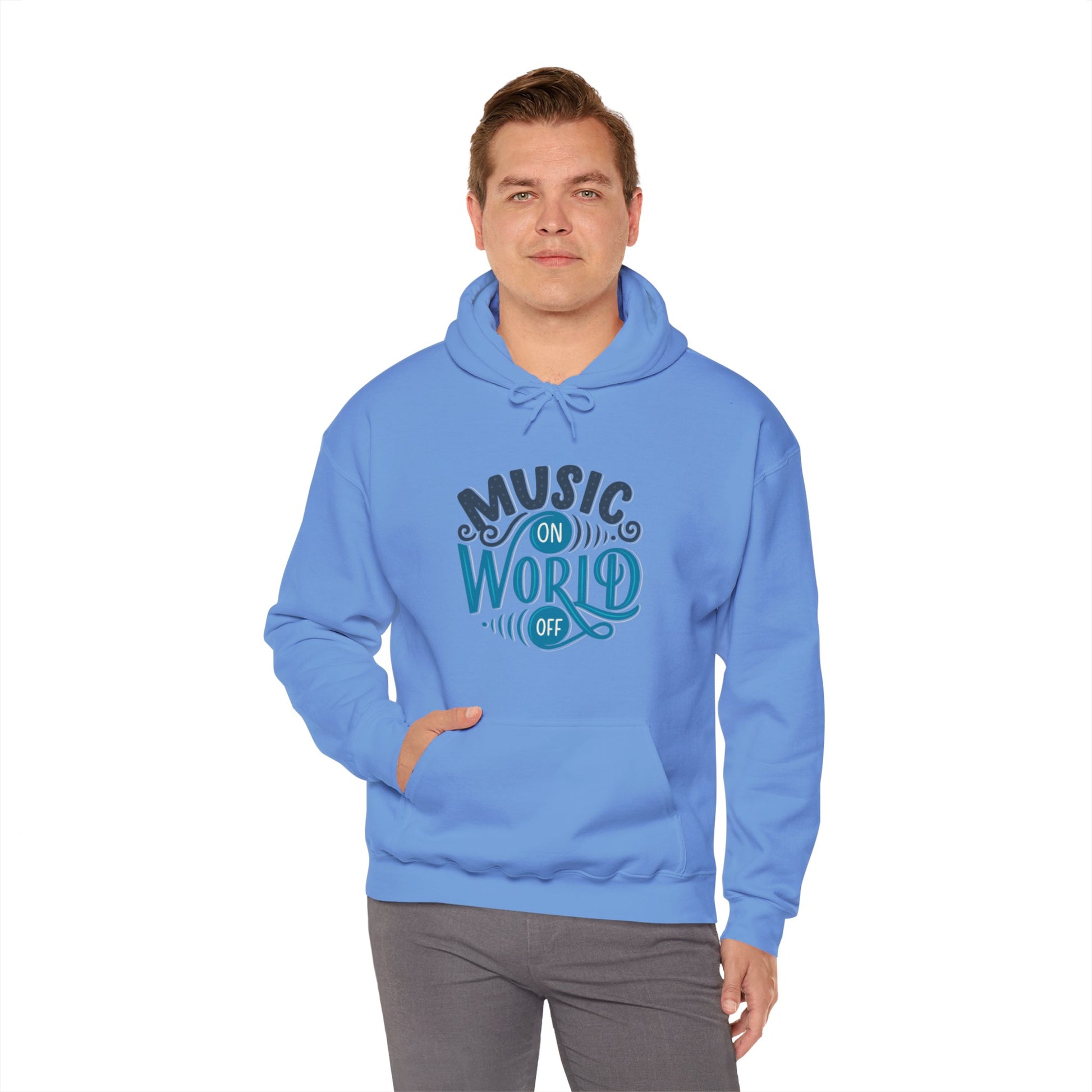 I love the music unisex hoodie - ArtShirt Couture