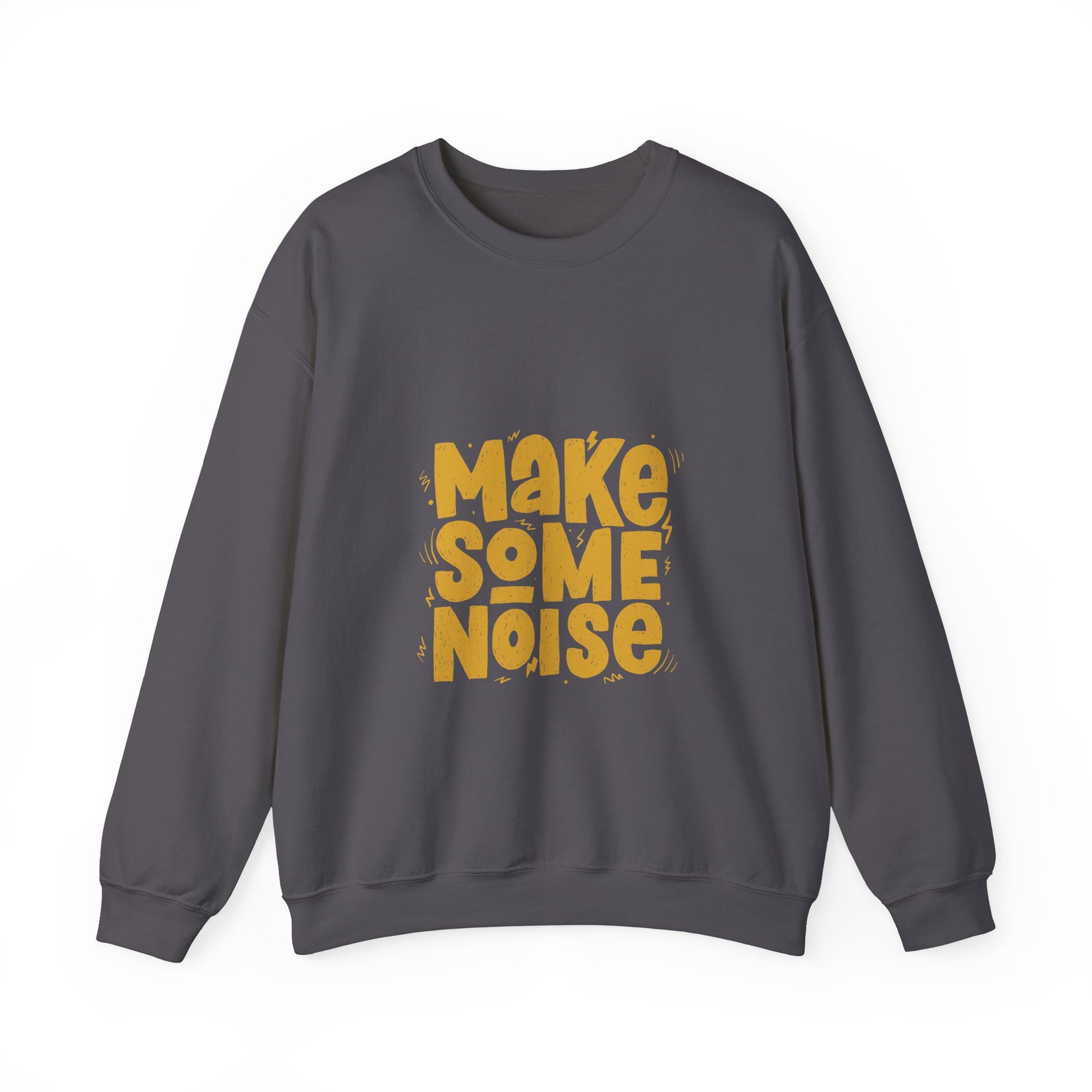 Make some noise Unisex Heavy Blend™ Crewneck Sweatshirt - ArtShirt Couture