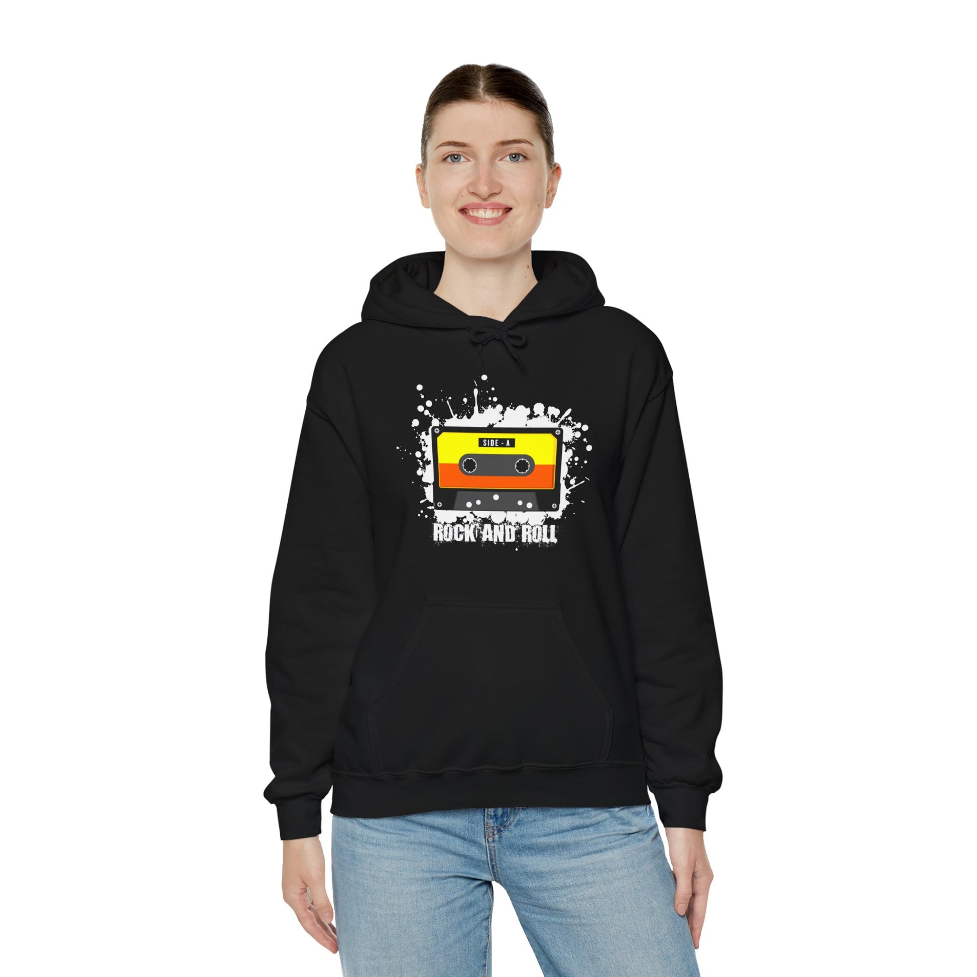 Lets the music play Unisex Heavy Blend™ Hooded Sweatshirt - ArtShirt Couture