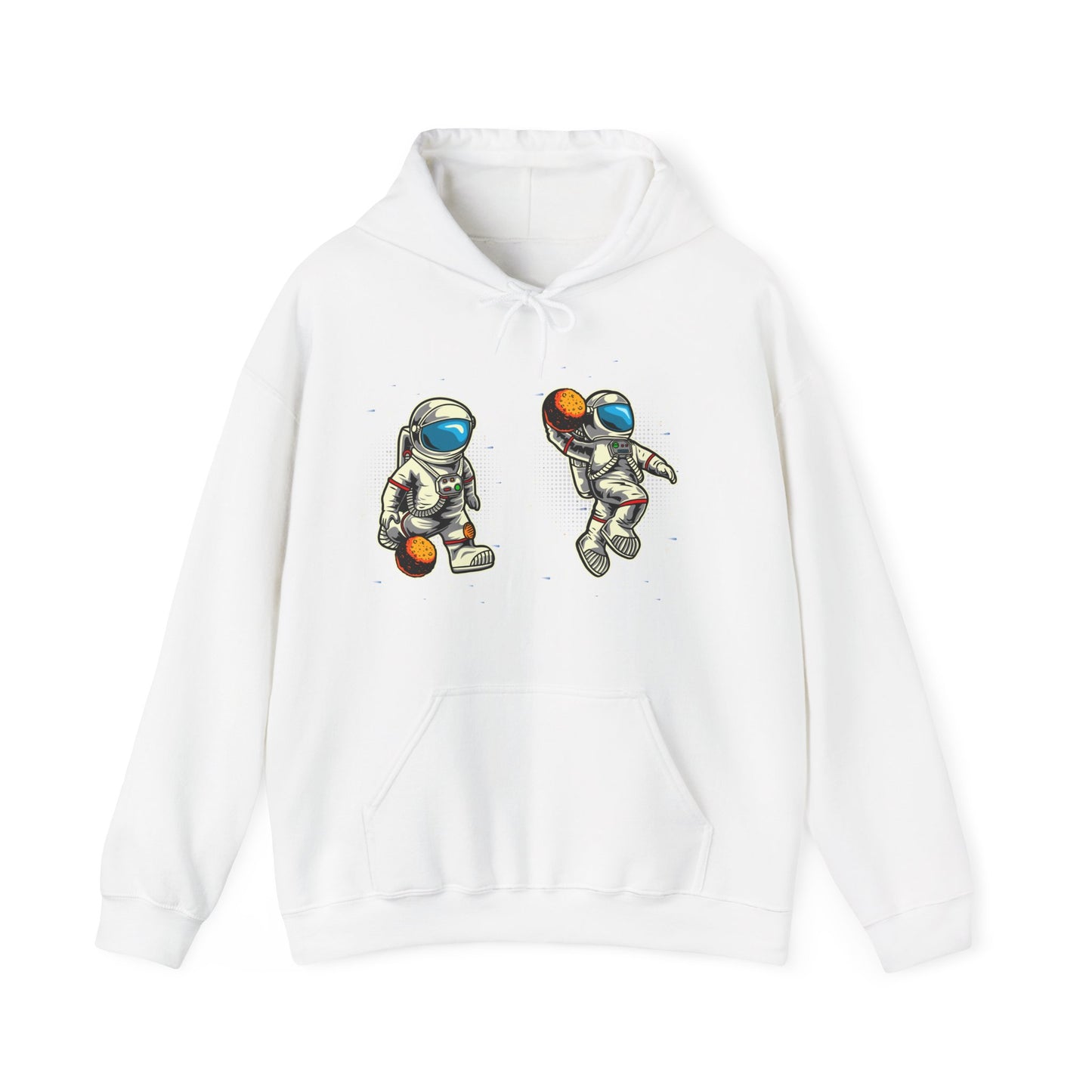The Astronaut Unisex Heavy Blend™ Hoodie | Space-Themed Hoodie with Cool Cosmic Design - ArtShirt Couture