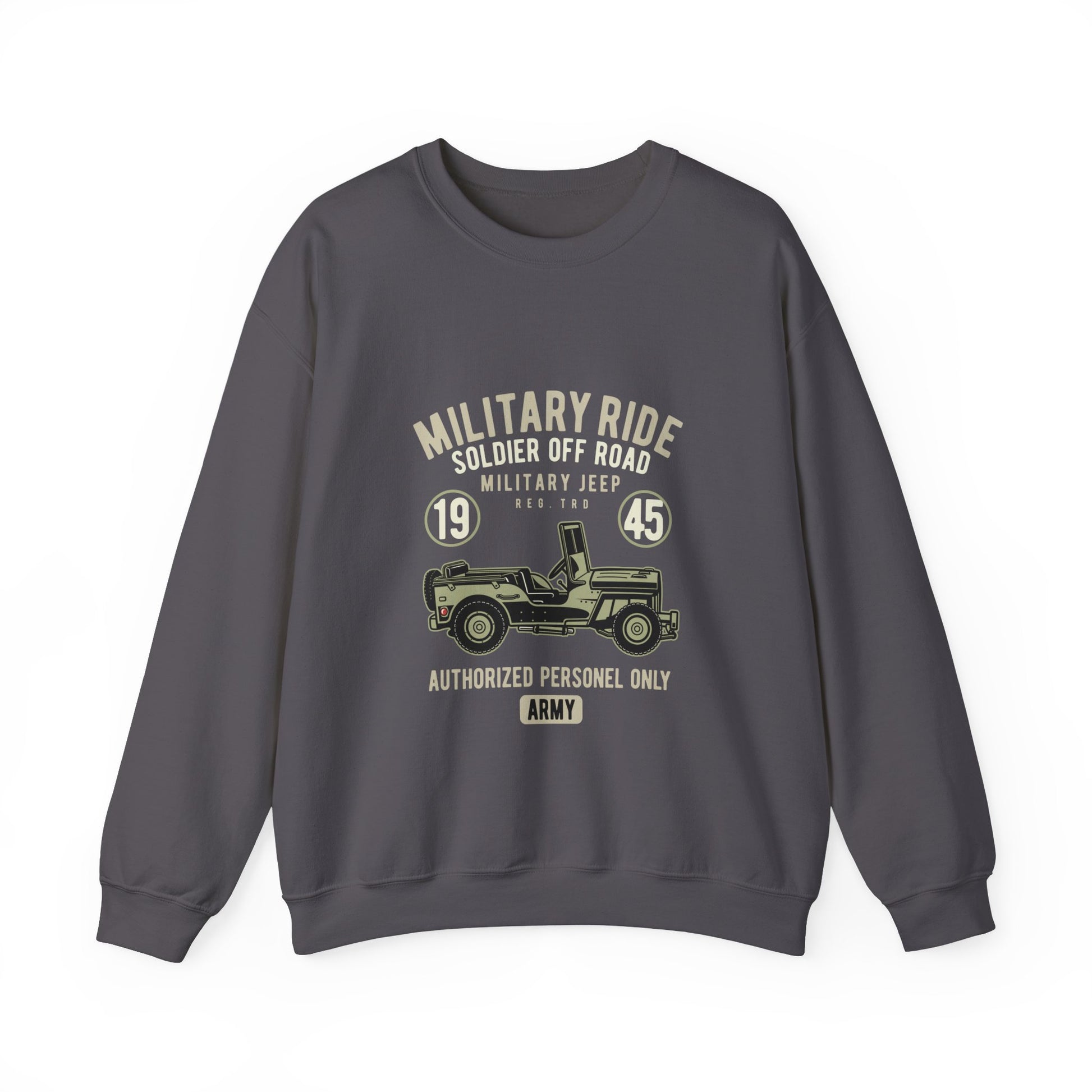 Military ride Unisex Heavy Blend™ Crewneck Sweatshirt - ArtShirt Couture