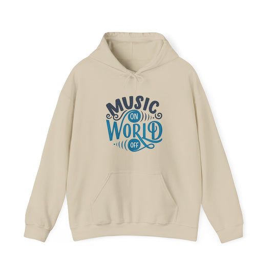 I love the music unisex hoodie - ArtShirt Couture