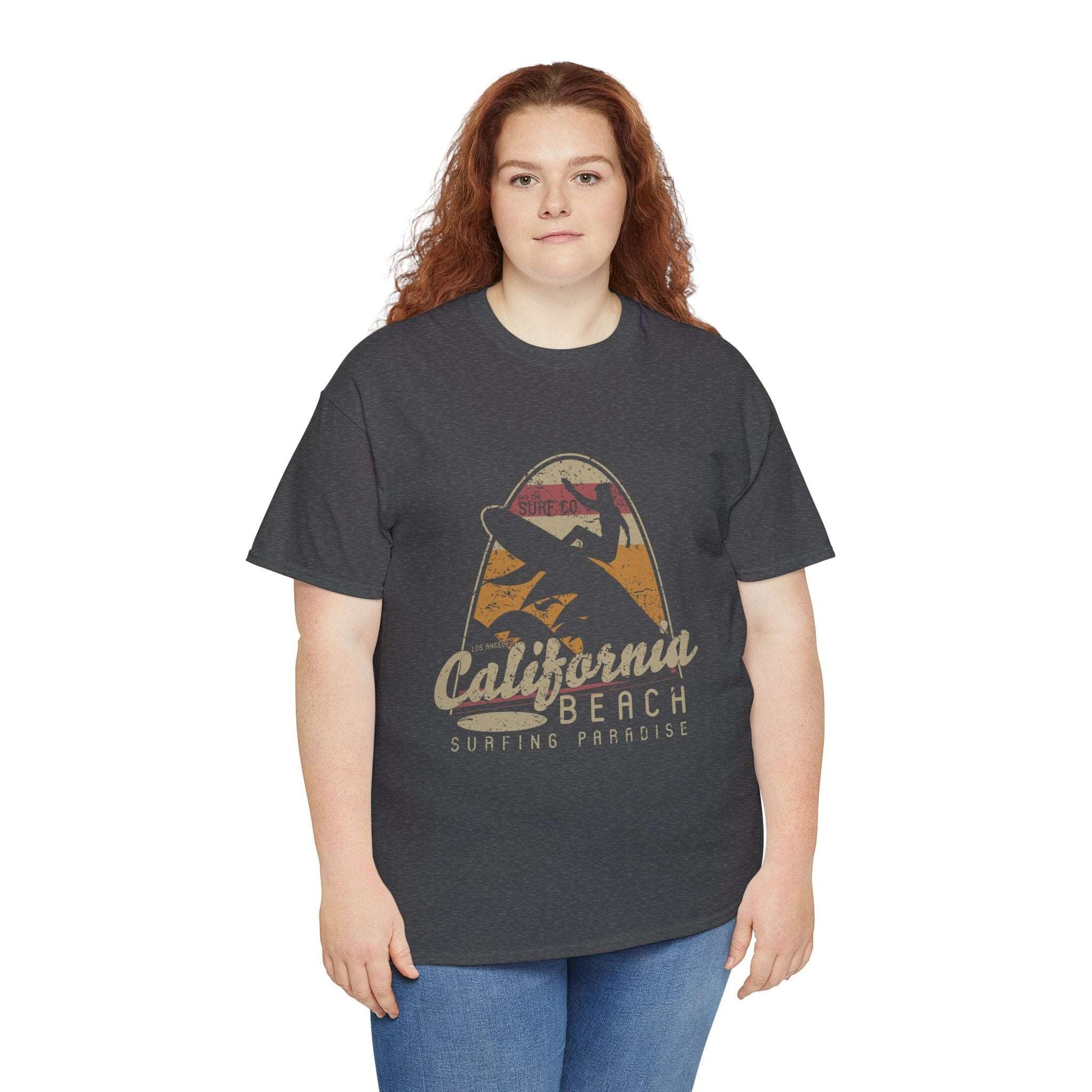 California Beach Surfing Paradise Tee - ArtShirt Couture