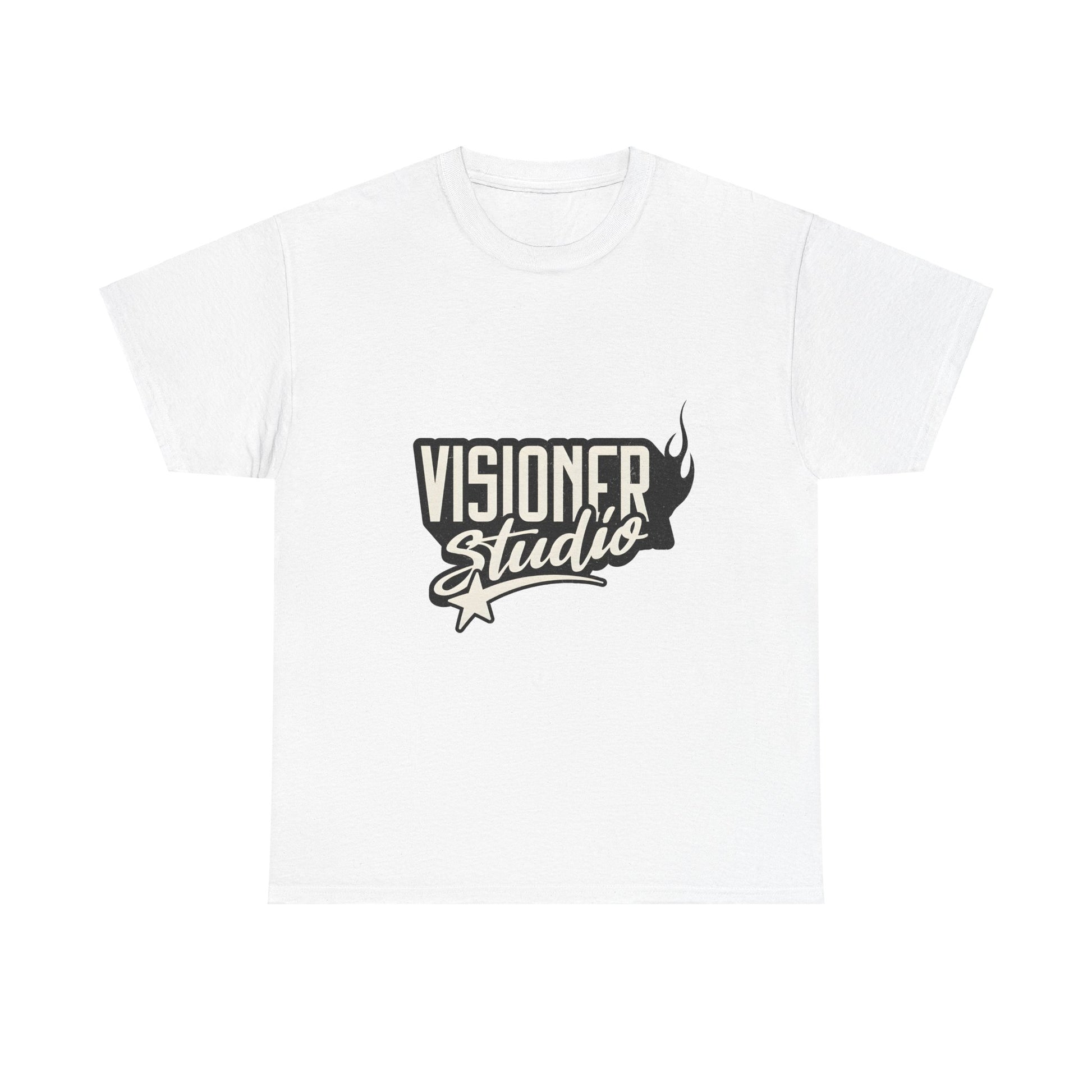 Visioner Studio Unisex Heavy Cotton Tee | Creative Graphic T-Shirt for Artistic Souls - ArtShirt Couture