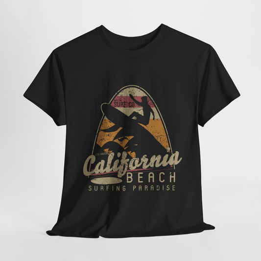 California Beach Surfing Paradise Tee - ArtShirt Couture