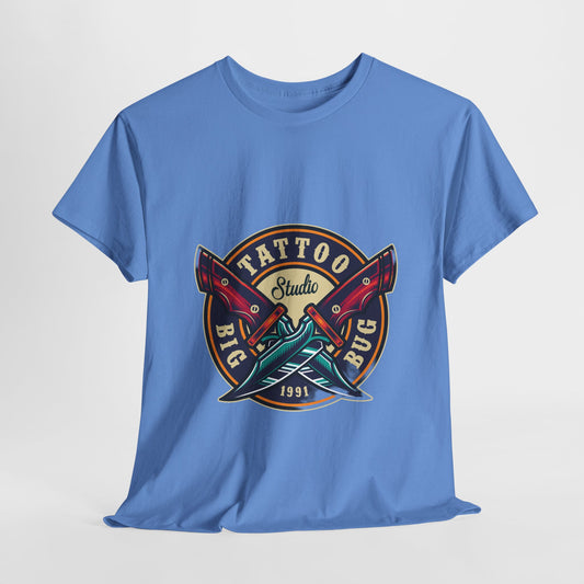 Tattoo Unisex Heavy Cotton Tee | Stylish Graphic T-Shirt for Tattoo Enthusiasts - ArtShirt Couture