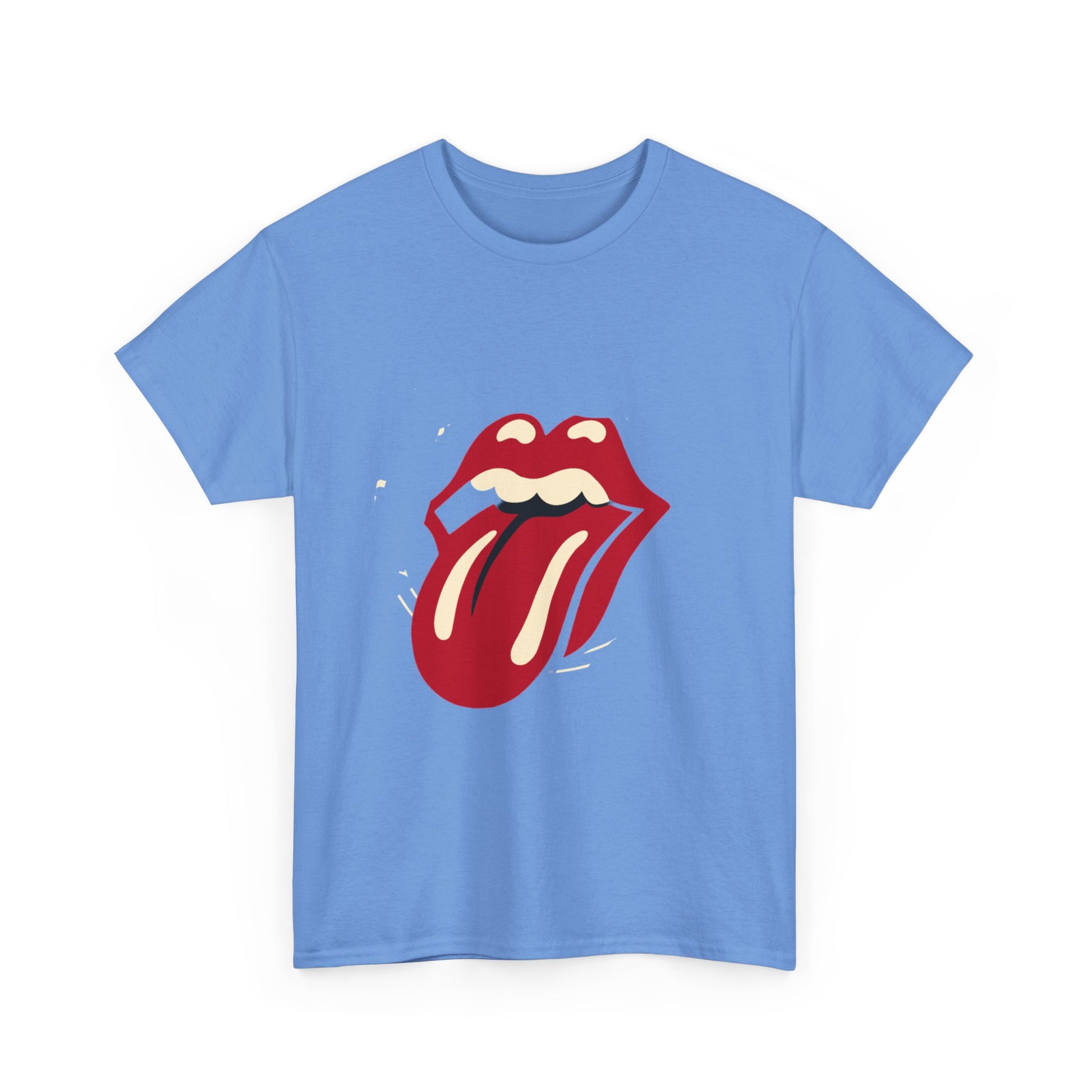 The Stone Tongue Unisex Heavy Cotton Tee | Edgy Graphic T-Shirt for Rock Music Fans - ArtShirt Couture