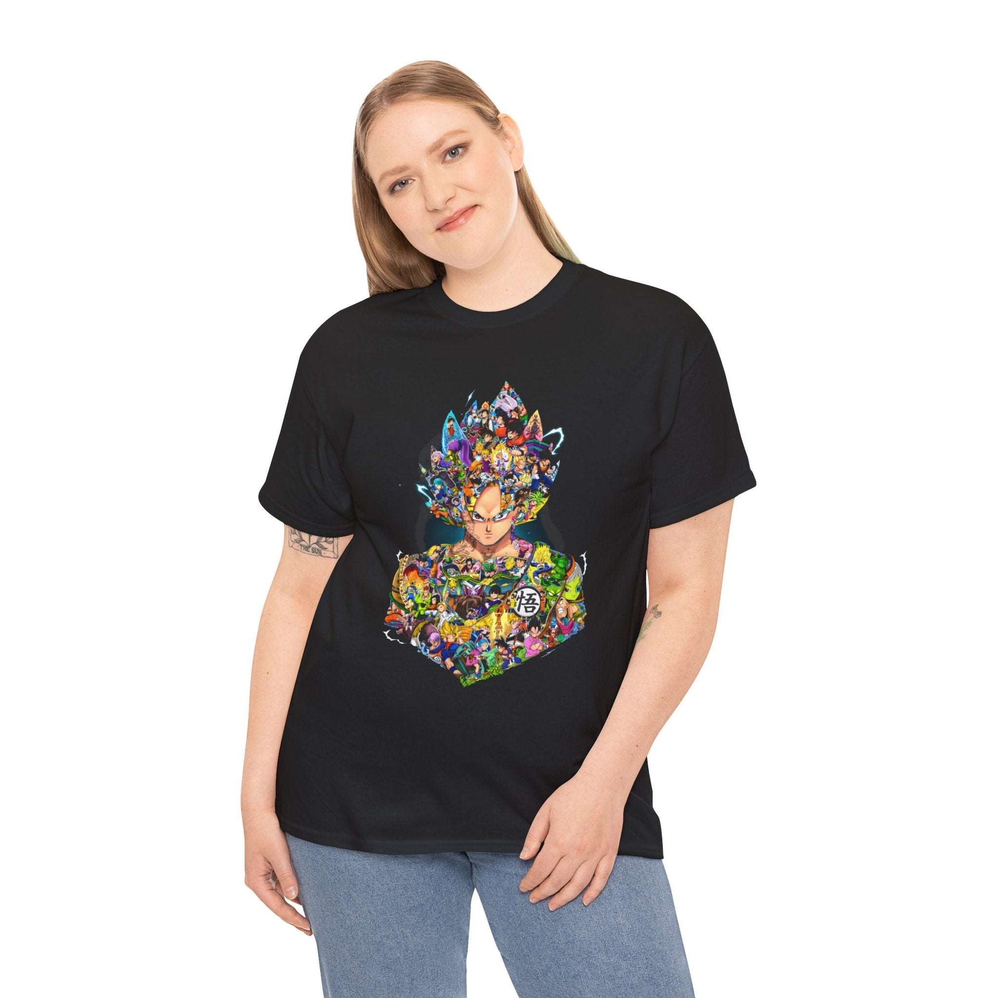 Dragonball the great Unisex Heavy Cotton Tee - ArtShirt Couture