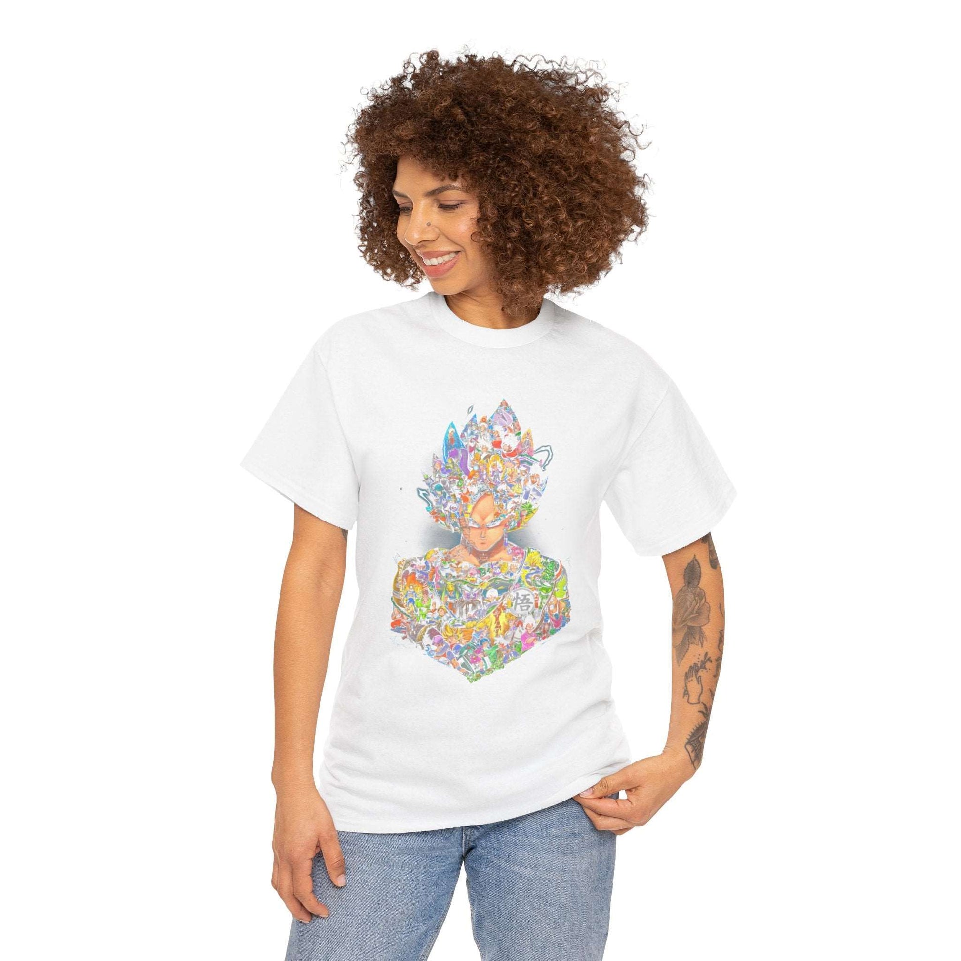 Dragonball the great Unisex Heavy Cotton Tee - ArtShirt Couture