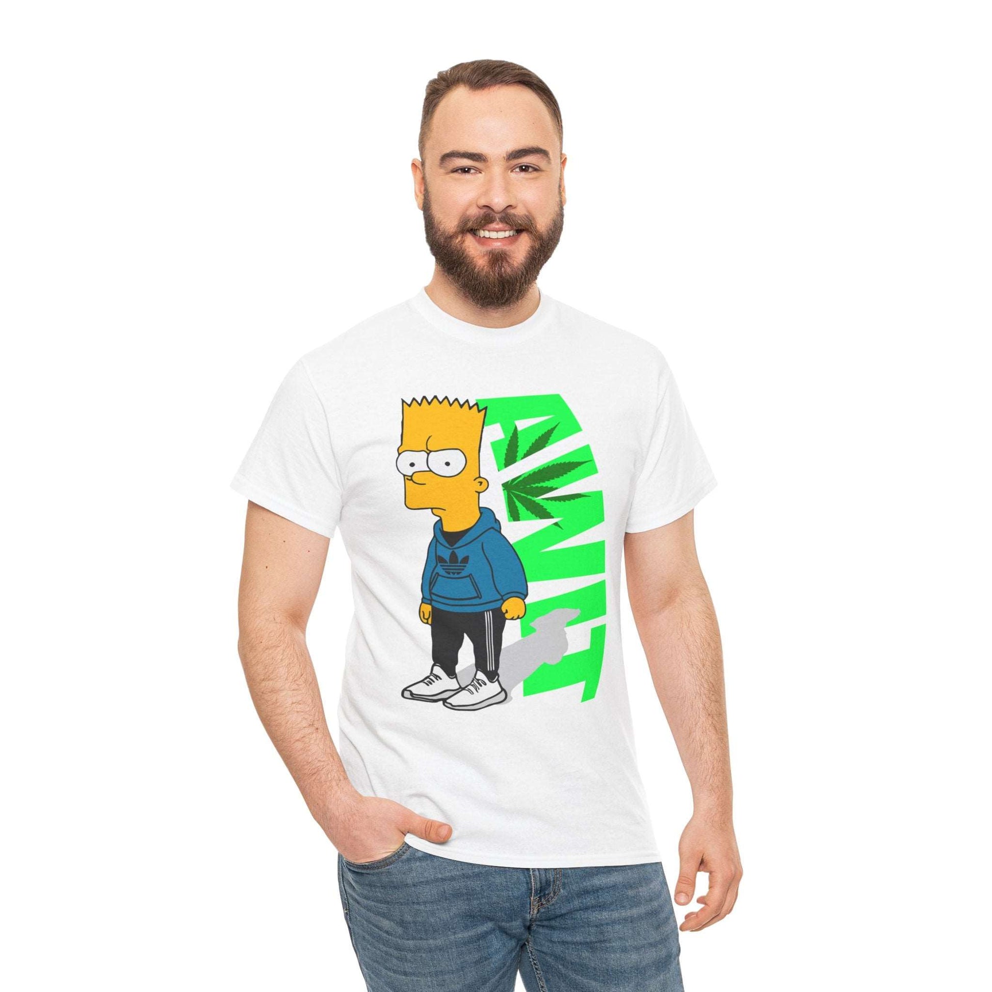 Bart Simpson Unisex Heavy Cotton Tee - ArtShirt Couture