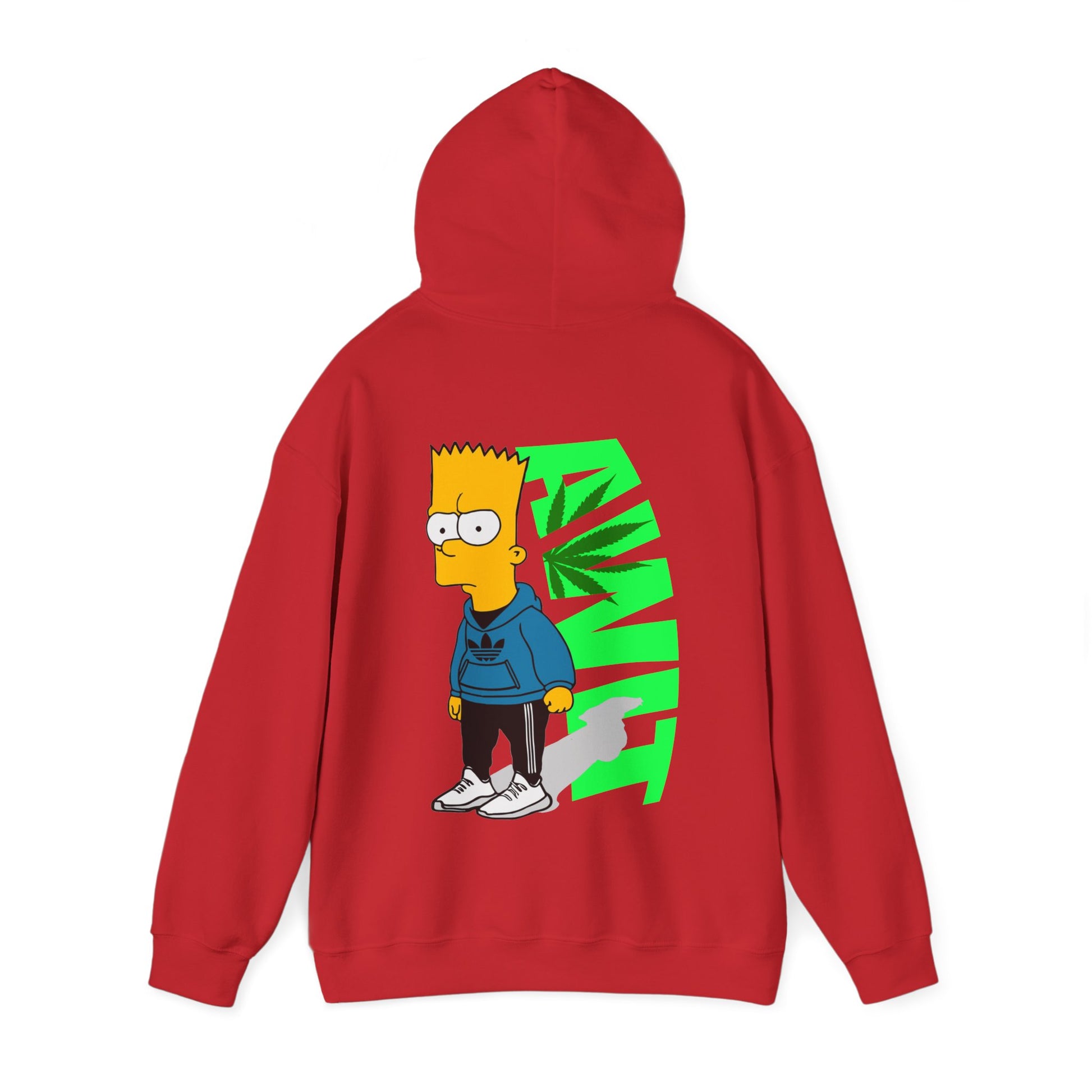 Bart Simpson Designed Unisex Heavy Blend™ Hooded Sweatshirt - ArtShirt Couture