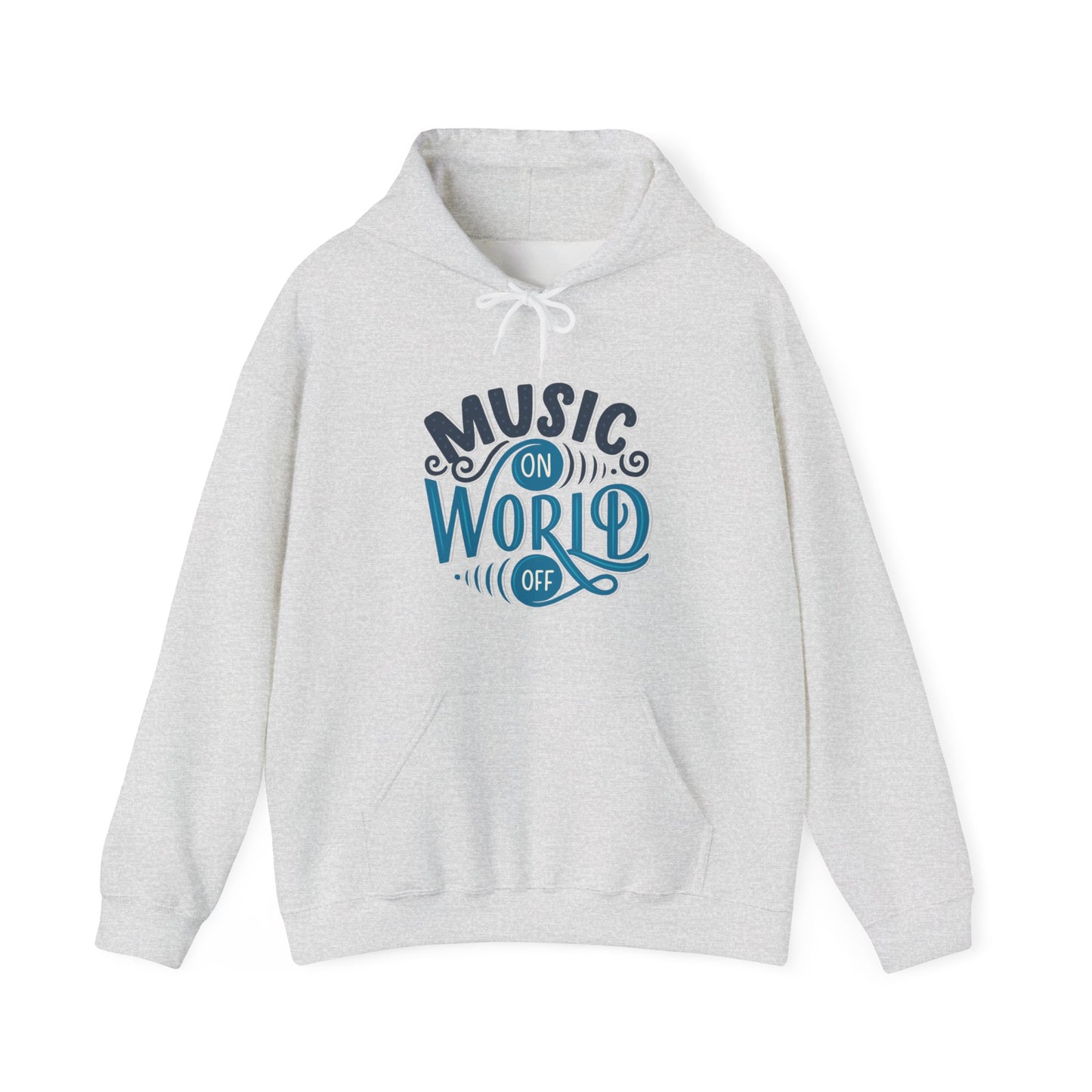I love the music unisex hoodie - ArtShirt Couture