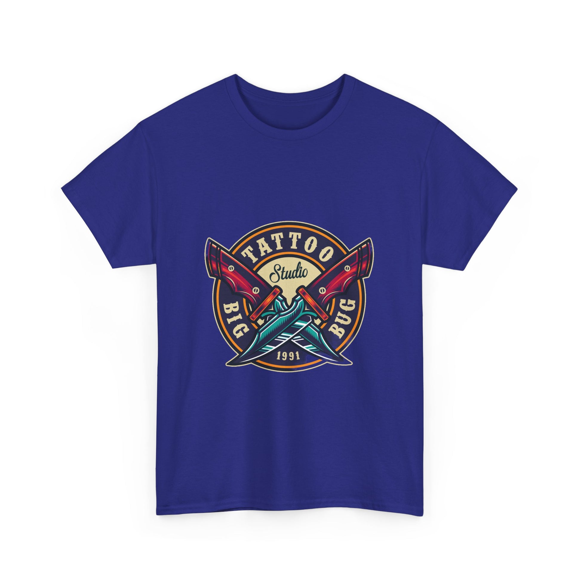 Tattoo Unisex Heavy Cotton Tee | Stylish Graphic T-Shirt for Tattoo Enthusiasts - ArtShirt Couture