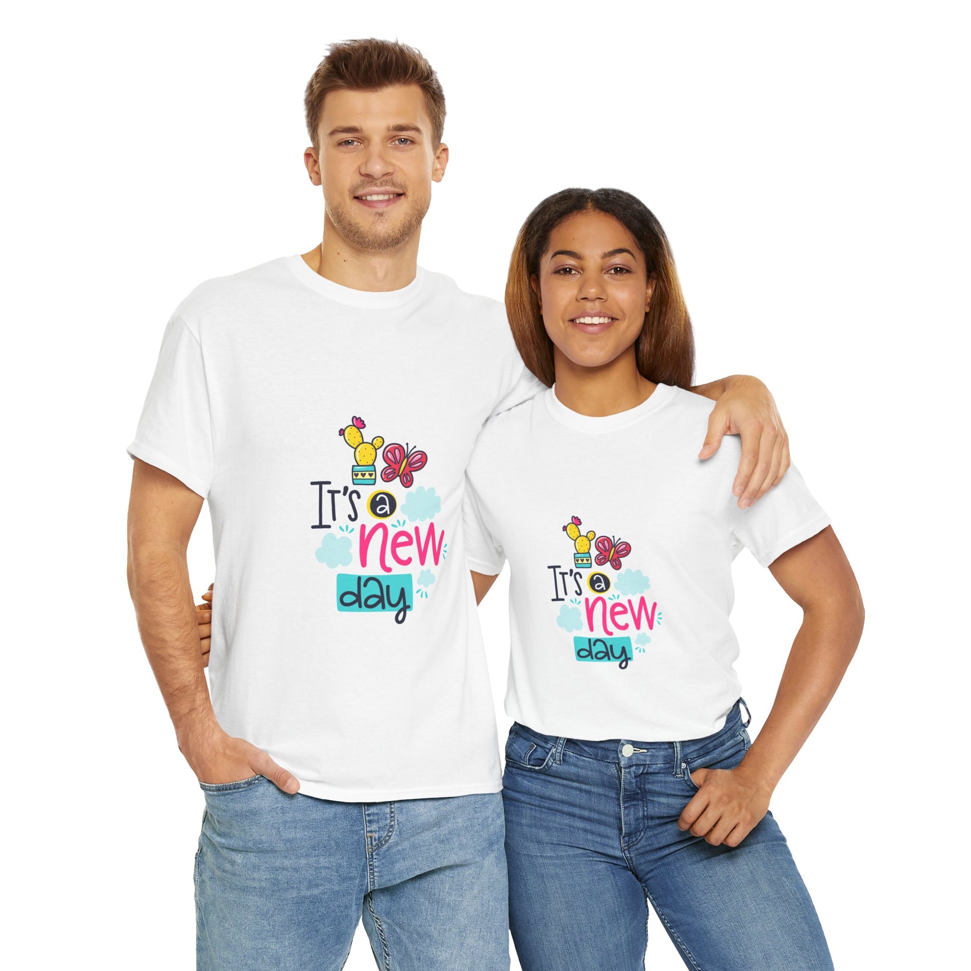 It's a new day Unisex Heavy Cotton Tee - ArtShirt Couture