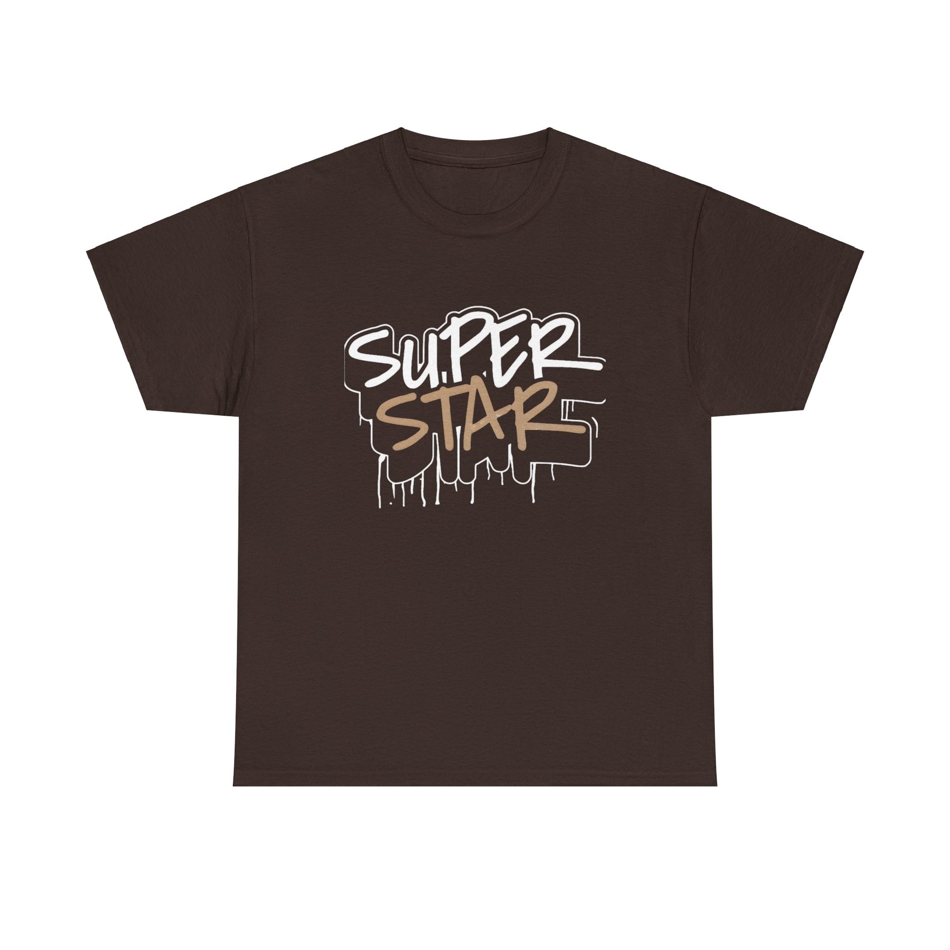 Super Stars Unisex Heavy Cotton Tee | Casual and Stylish T-Shirt for All Ages - ArtShirt Couture