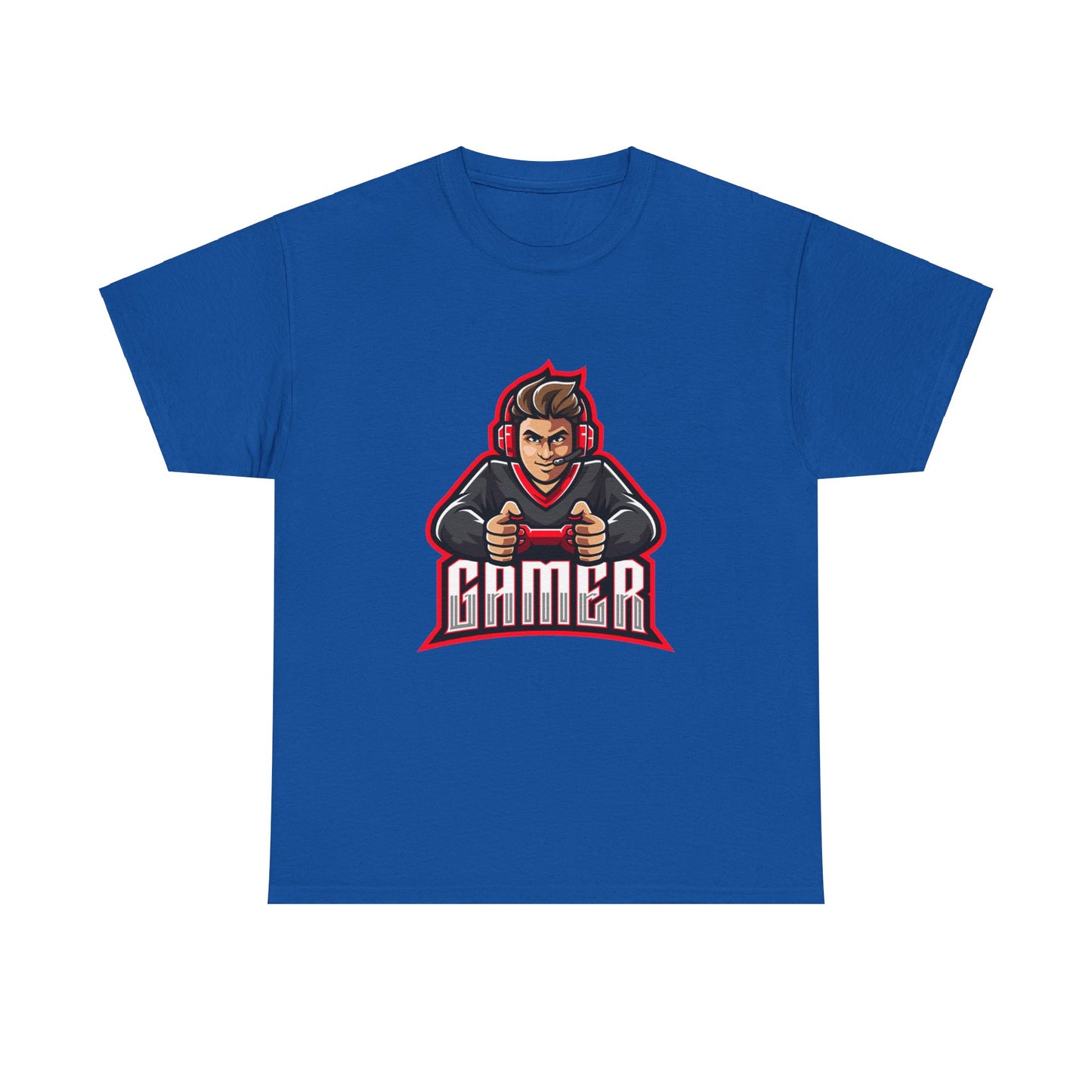 The Gamer Unisex Heavy Cotton Tee | Stylish Graphic T-Shirt for Gaming Enthusiasts - ArtShirt Couture