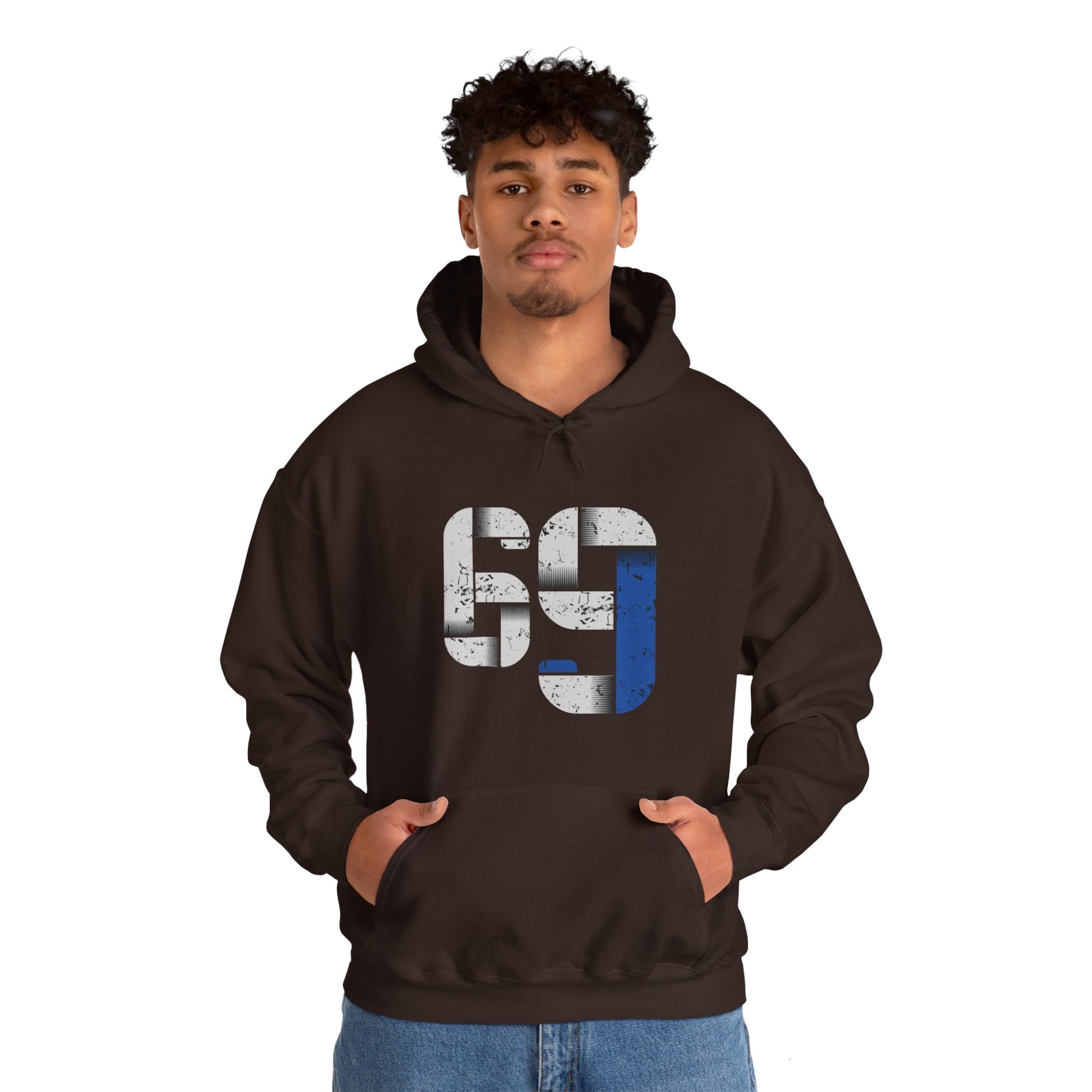 Sixty Nine Unisex Heavy Blend™ Hoodie | Fun Graphic Sweatshirt for Casual Style - ArtShirt Couture