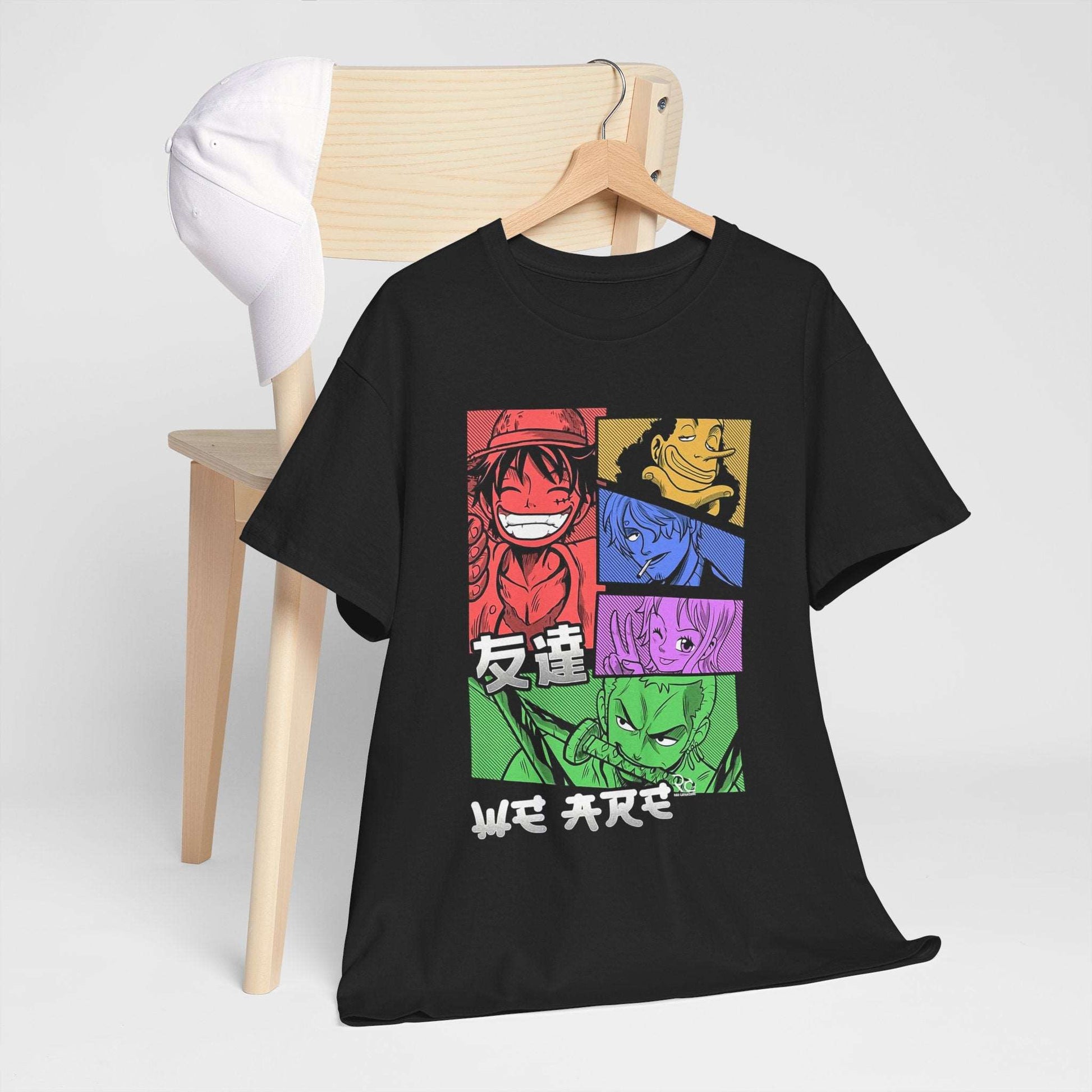 Anime Manga Unisex Heavy Cotton Tee | Stylish Graphic T-Shirt for Fans - ArtShirt Couture