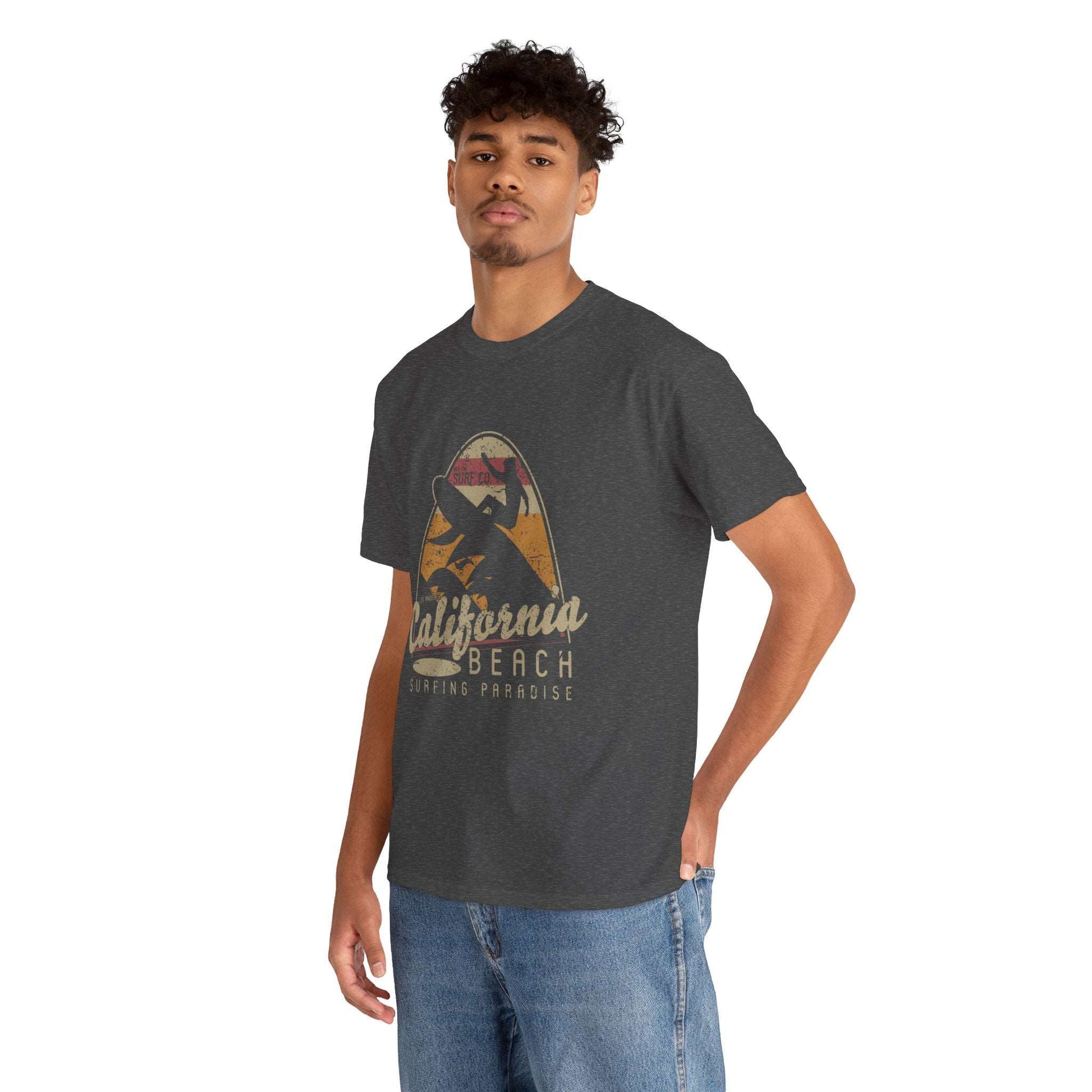 California Beach Surfing Paradise Tee - ArtShirt Couture