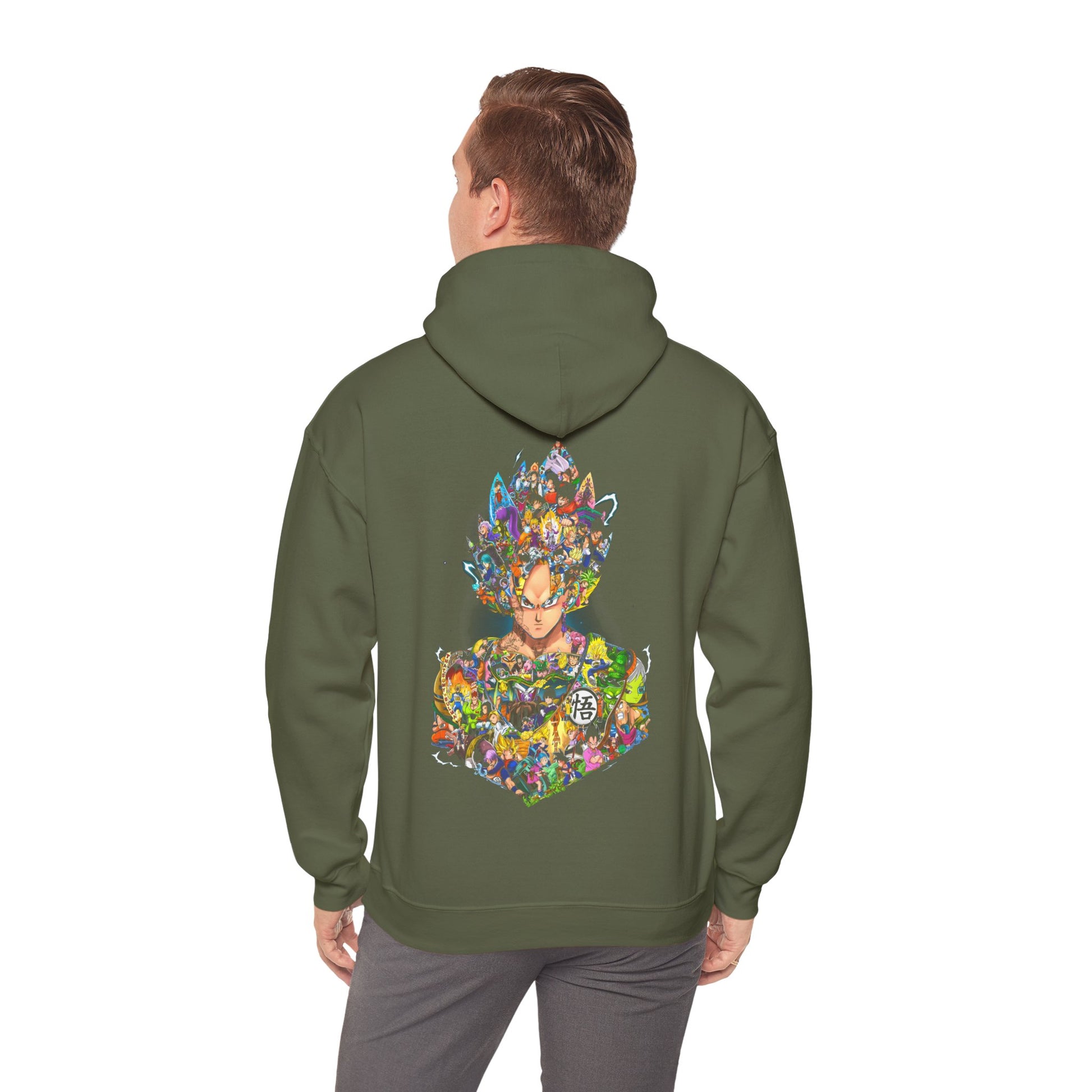 Dragonball Cartoons Unisex Heavy Blend™ Hooded Sweatshirt - ArtShirt Couture
