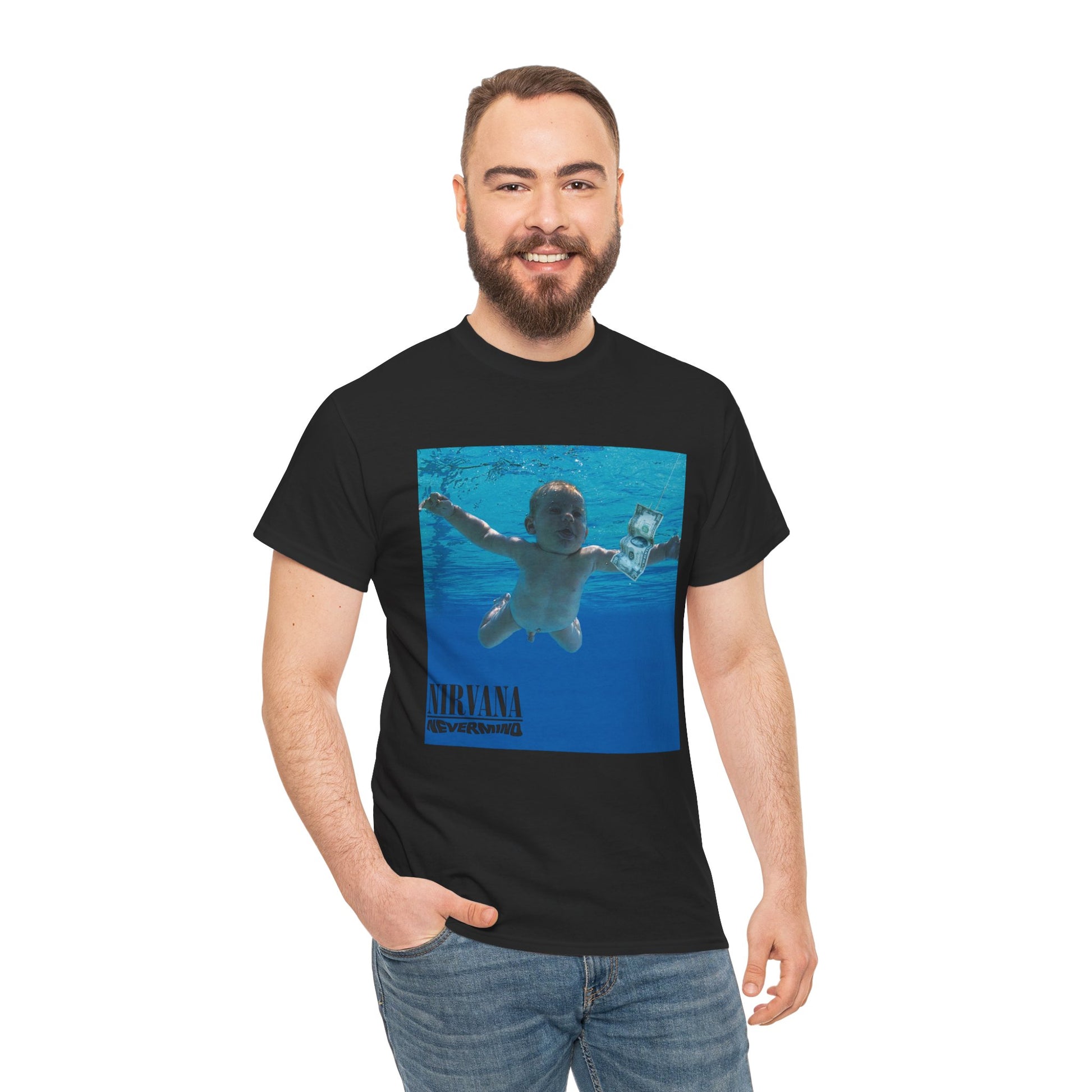 Nirvana Unisex Heavy Cotton Tee - ArtShirt Couture