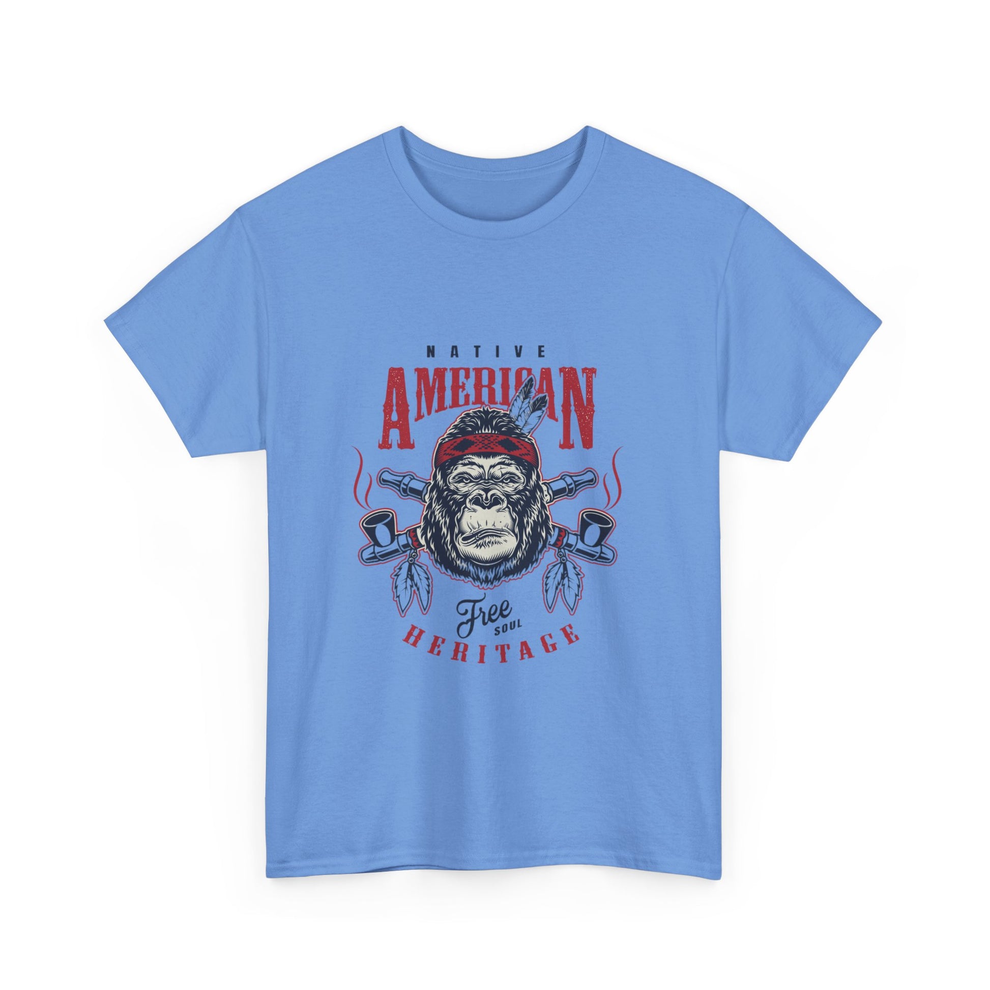 Native American graphic Unisex Heavy Cotton Tee - ArtShirt Couture