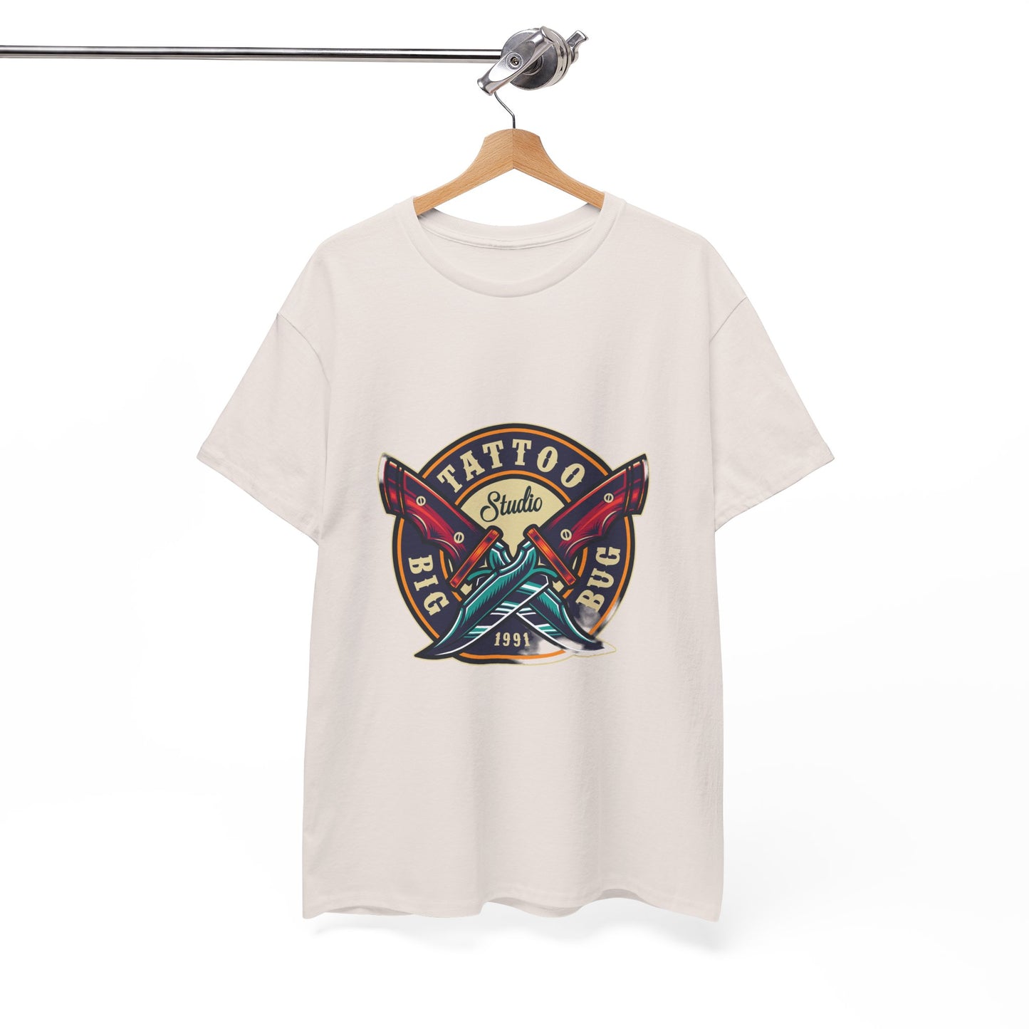 Tattoo Unisex Heavy Cotton Tee | Stylish Graphic T-Shirt for Tattoo Enthusiasts - ArtShirt Couture