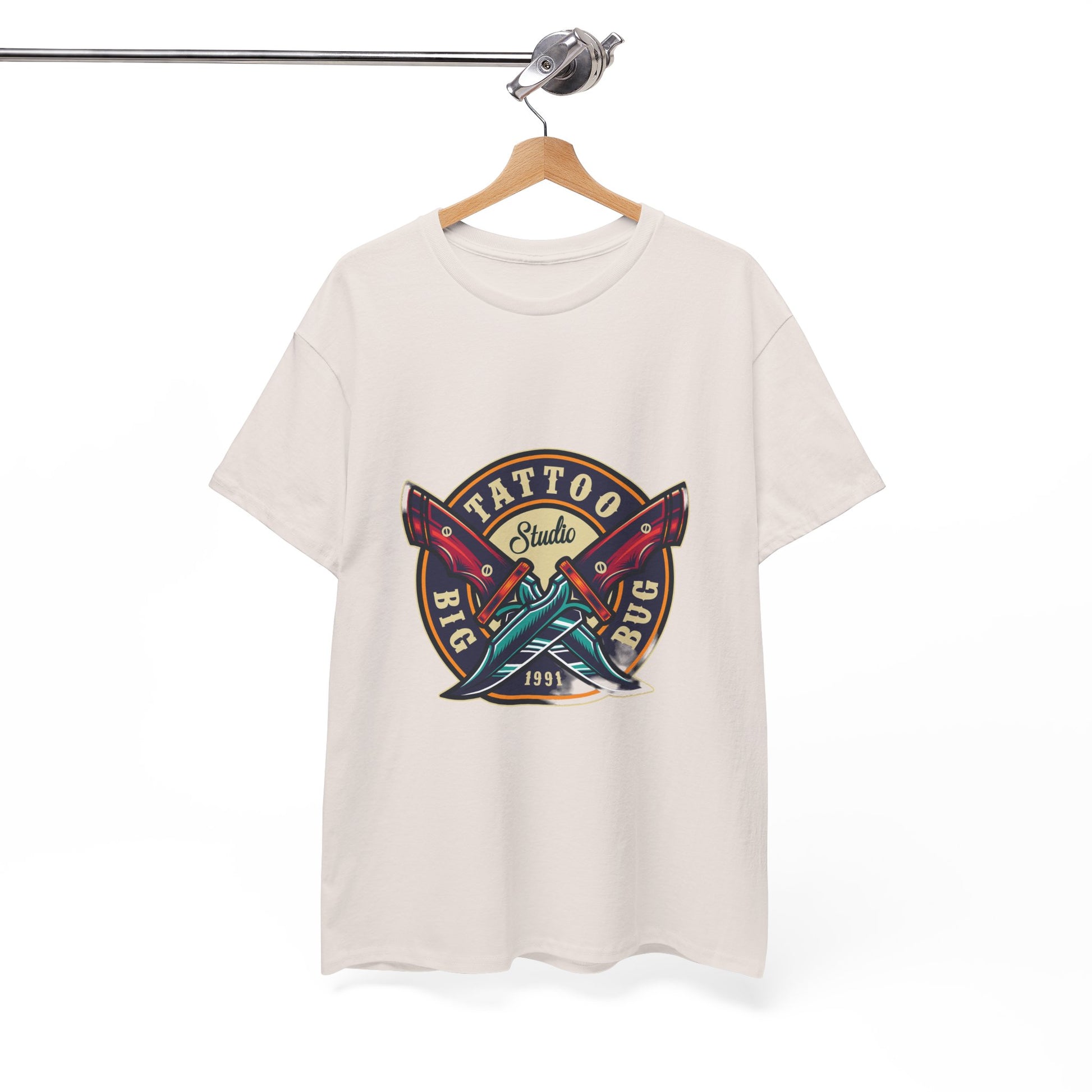 Tattoo Unisex Heavy Cotton Tee | Stylish Graphic T-Shirt for Tattoo Enthusiasts - ArtShirt Couture