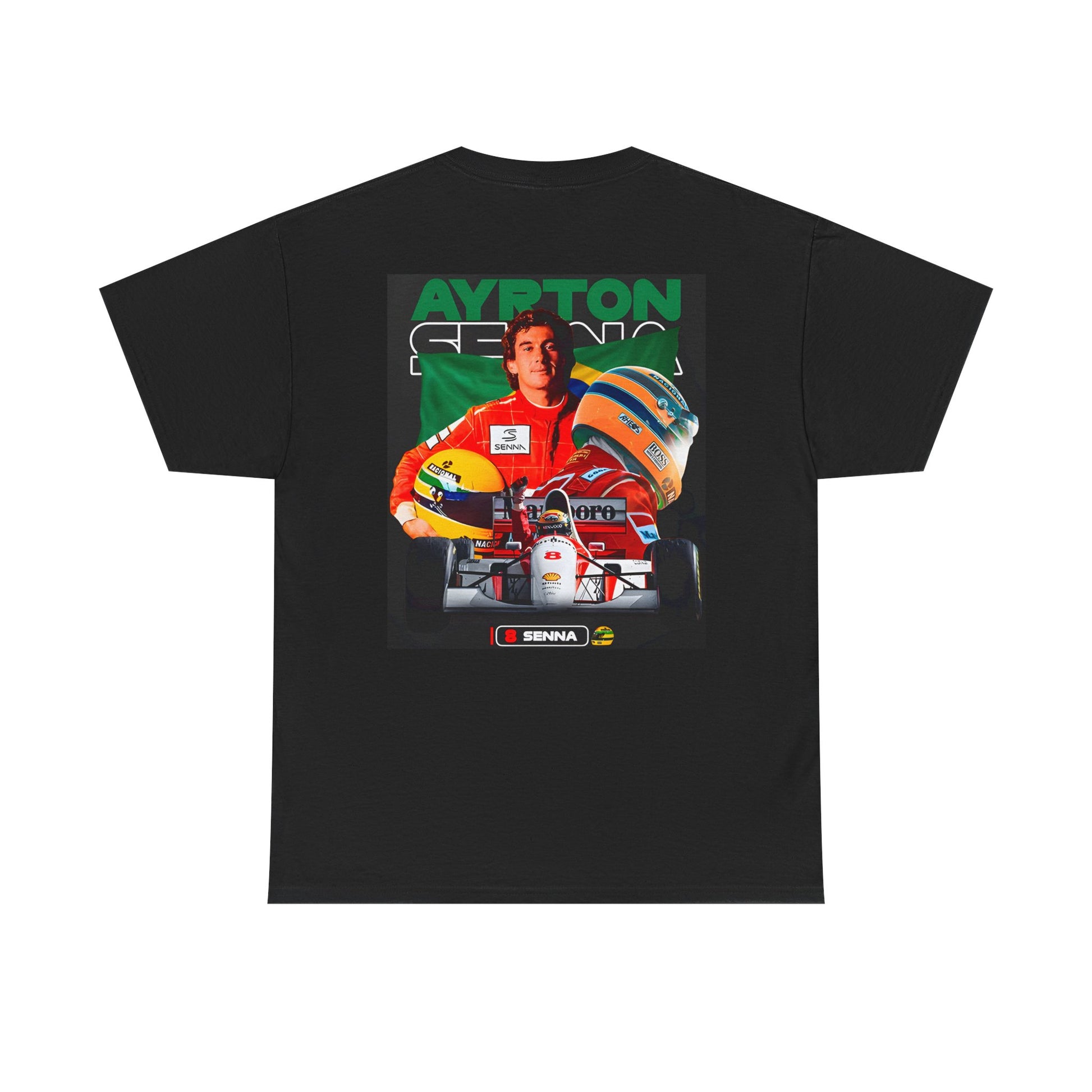 Ayrton Senna Tribute Tee - Racing Fan Unisex T-Shirt