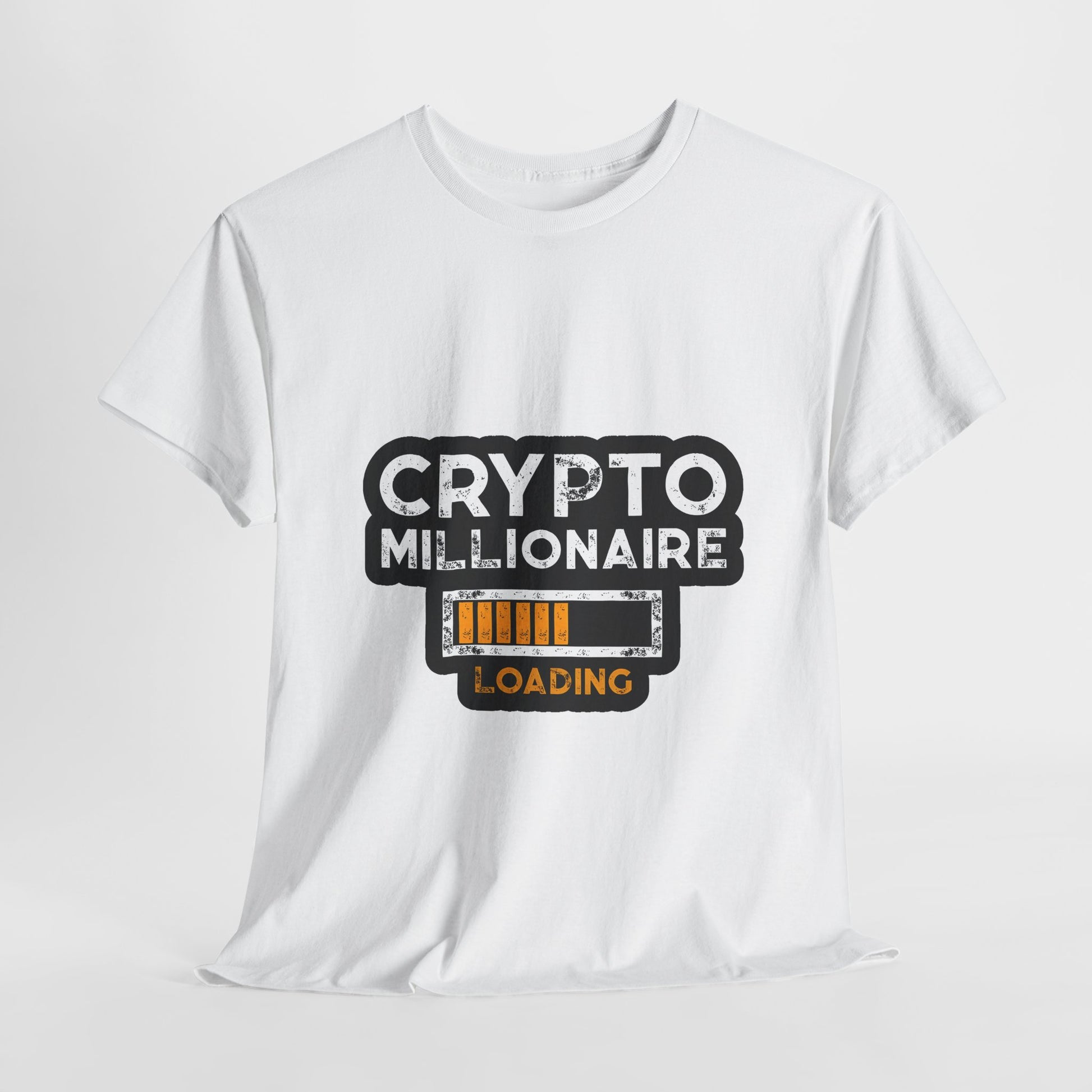 Crypto Millionaire Loading Graphic Tee Shirt